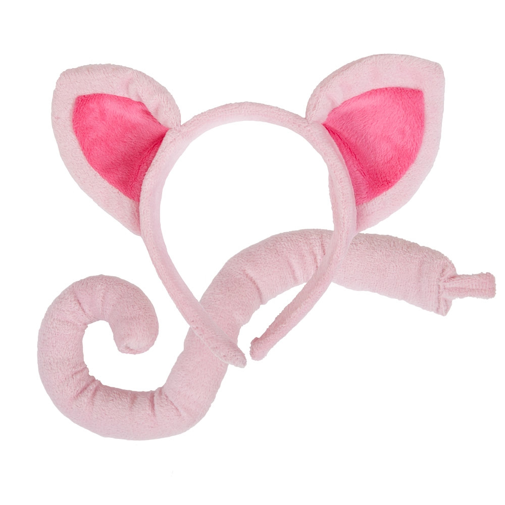 Piggy Ears and Tail Costume Accessory Set | Storybook Animal Fancy