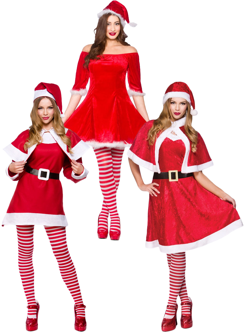 party city womens santa costumes