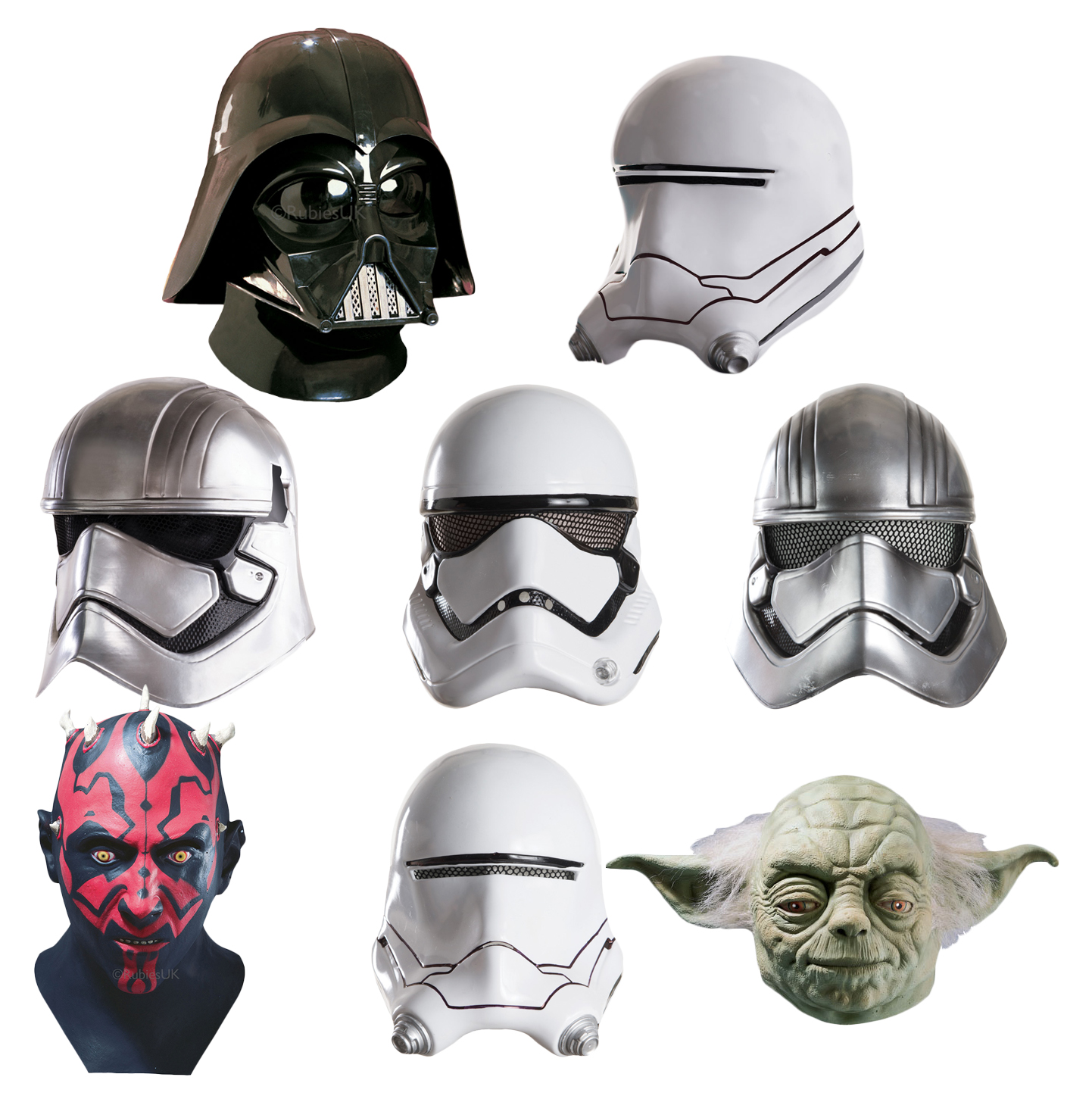 Star Wars Masks Adults Fancy Dress Sci Fi Movie Mens Ladies Costume
