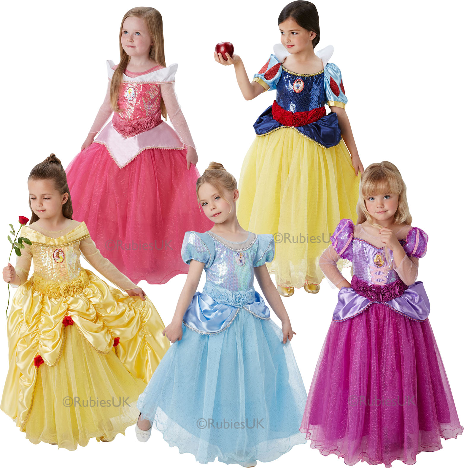 childrens disney princess costumes