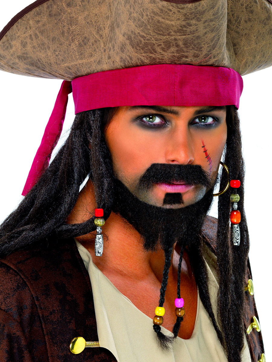 Pirate Beard Set Pirate Costumes Mega Fancy Dress