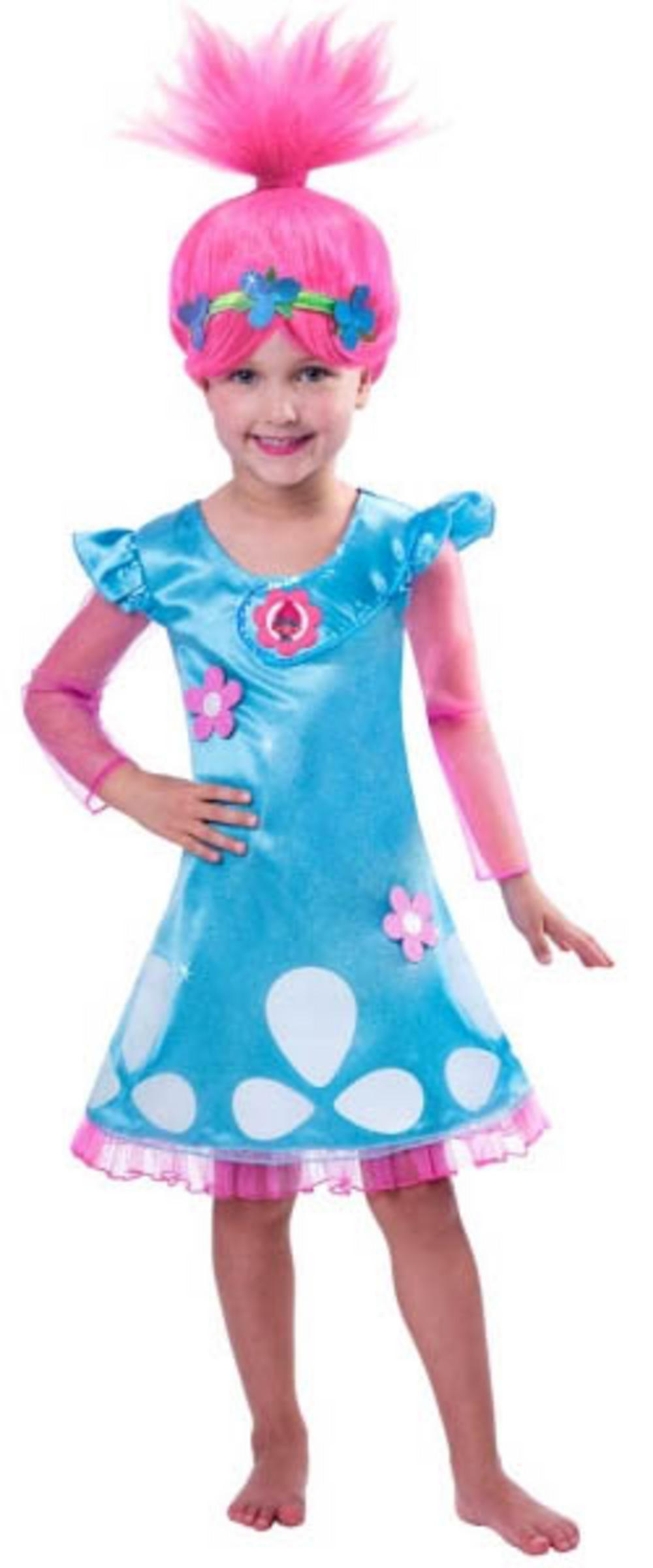 trolls poppy girls costume girl s world book day fancy dress