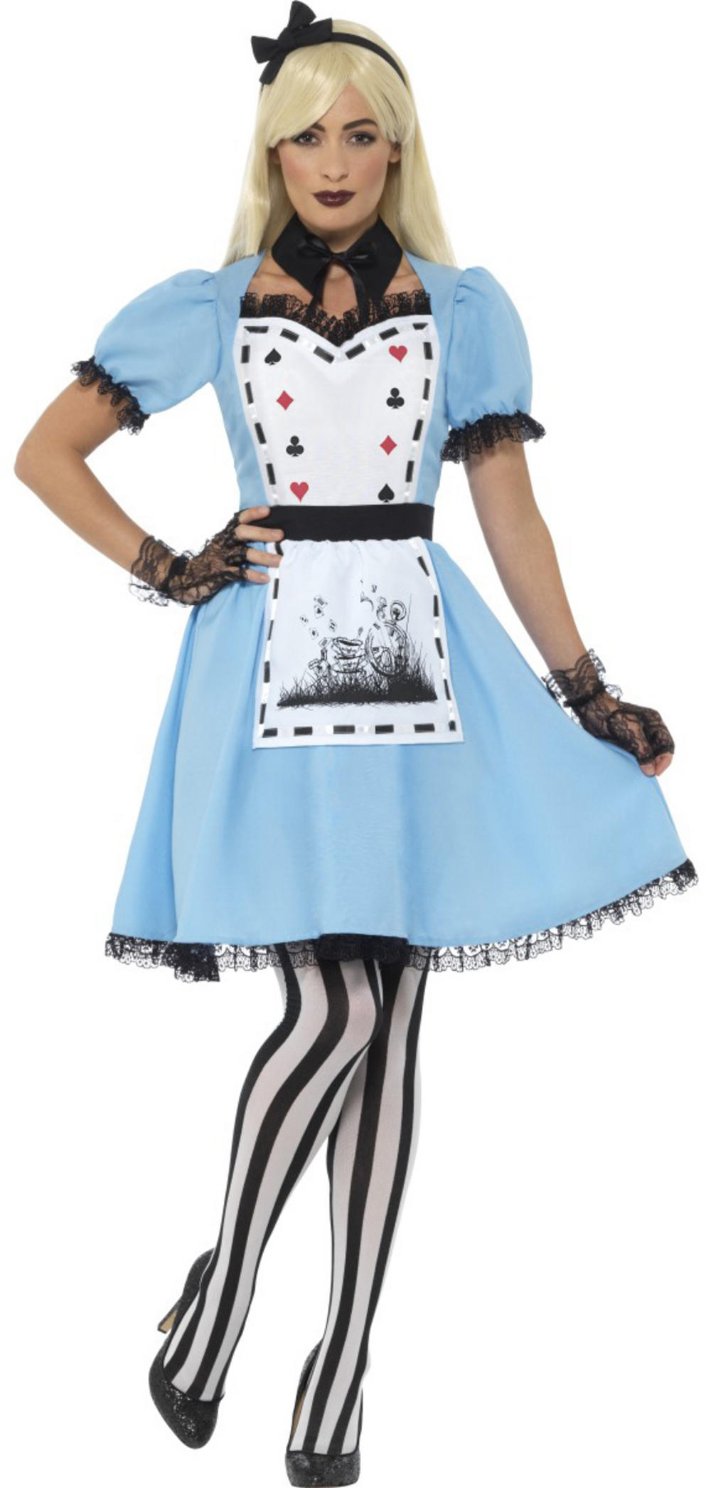 Deluxe Dark Tea Party Alice Ladies Costume | All Ladies Costumes | Mega ...