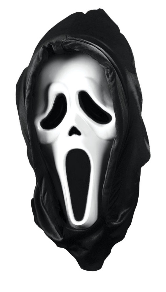 Scream Mask With Shroud | All Halloween Movie Costumes | Mega Fancy Dress