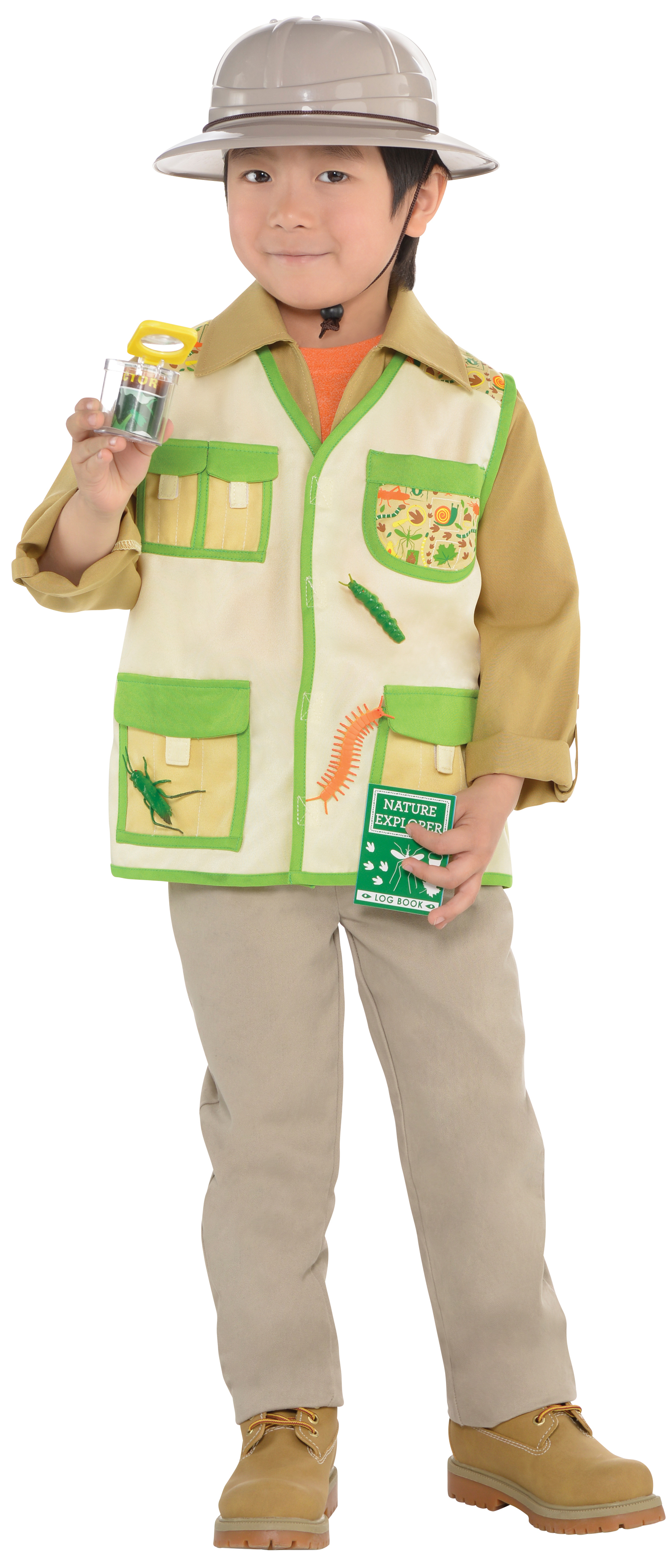 Explorer Kit Kids Fancy Dress Safari Jungle Zoo Keeper Boys Girls
