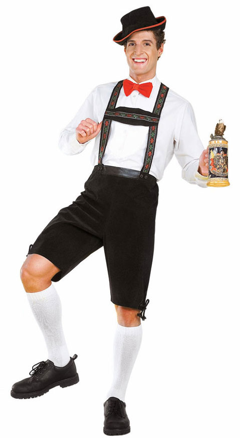 Adult Fever Austrian Beer Oktoberfest Heidi Fancy Dress Costume ...