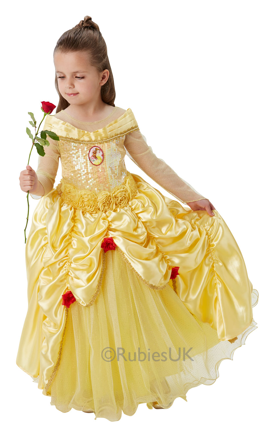 UK Stock Fairy Tale Cinderella Cosplay Costume girl Party Fancy Dress 3-8 Years