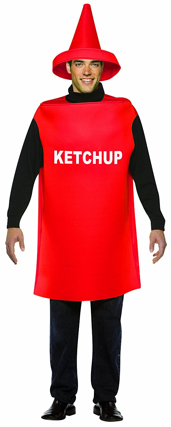 Ketchup Adults Fancy Dress Food Drink Costumes Mega Fancy Dress