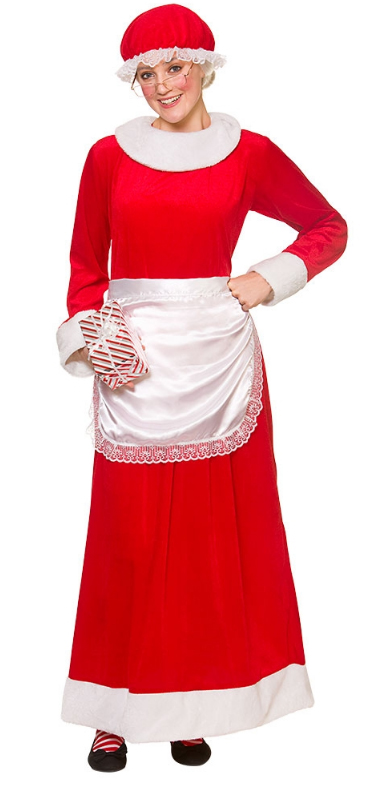 deluxe mrs santa claus ladies costume all ladies deluxe mrs santa claus ladies costume all ladies