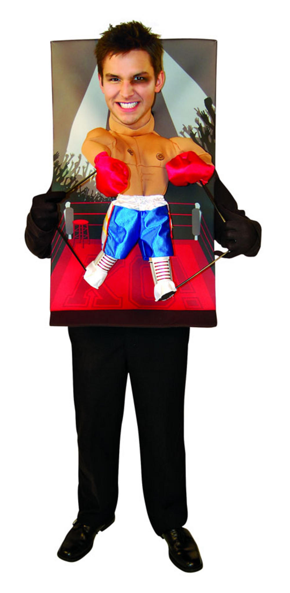 Mens Teenie Weenie Boxer Costume Letter "B" Costume Ideas Mega