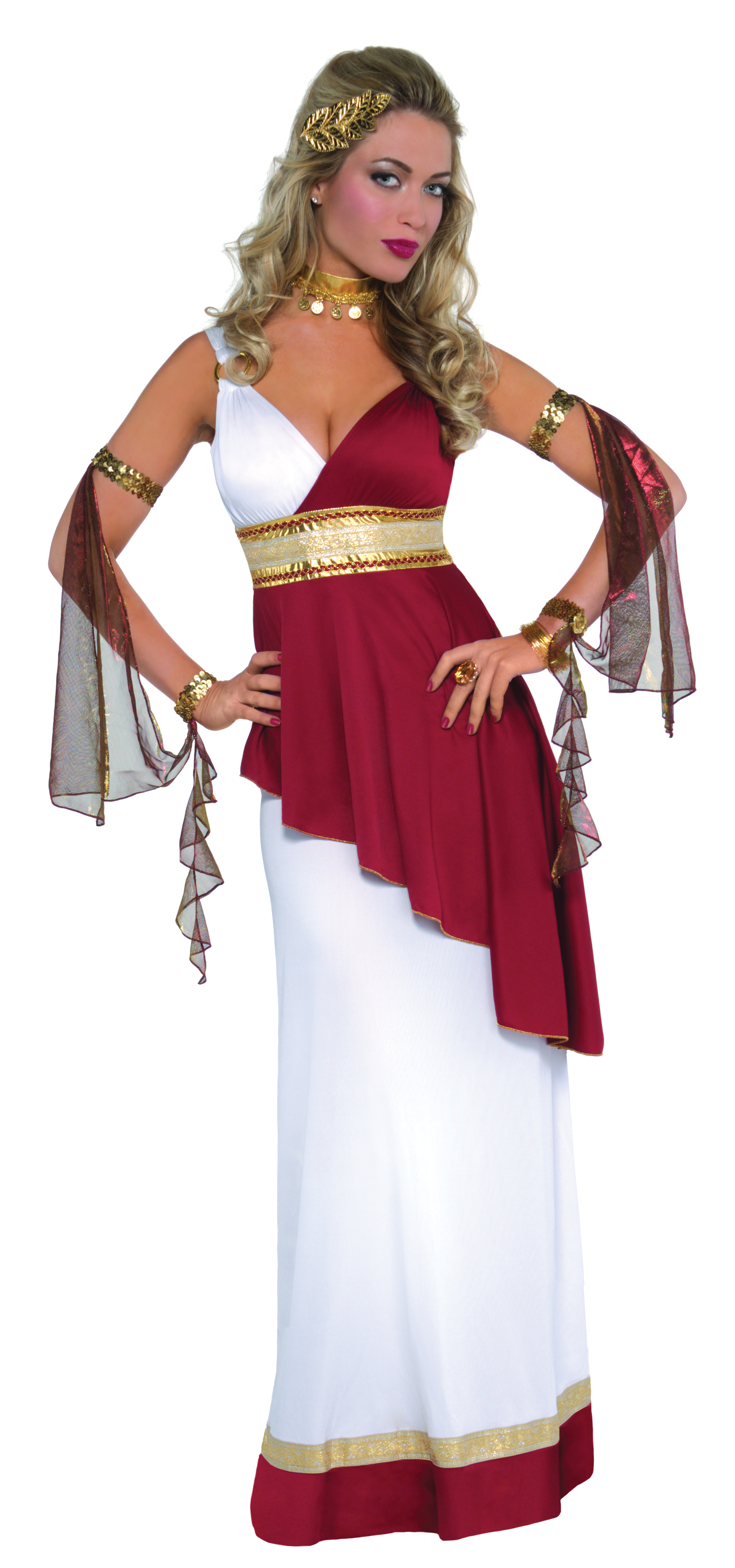 Ancient Greek Goddess Ladies Fancy Dress Roman Toga History Womens ...