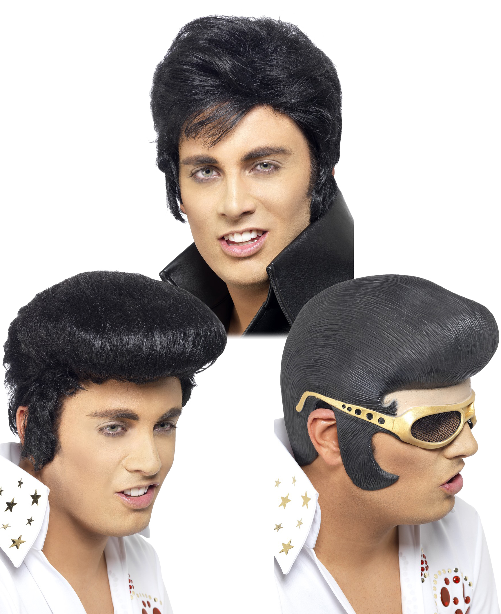 1950s Teddy Boy Rock N Roll Elvis Fancy Dress Accessory Headpiece ...