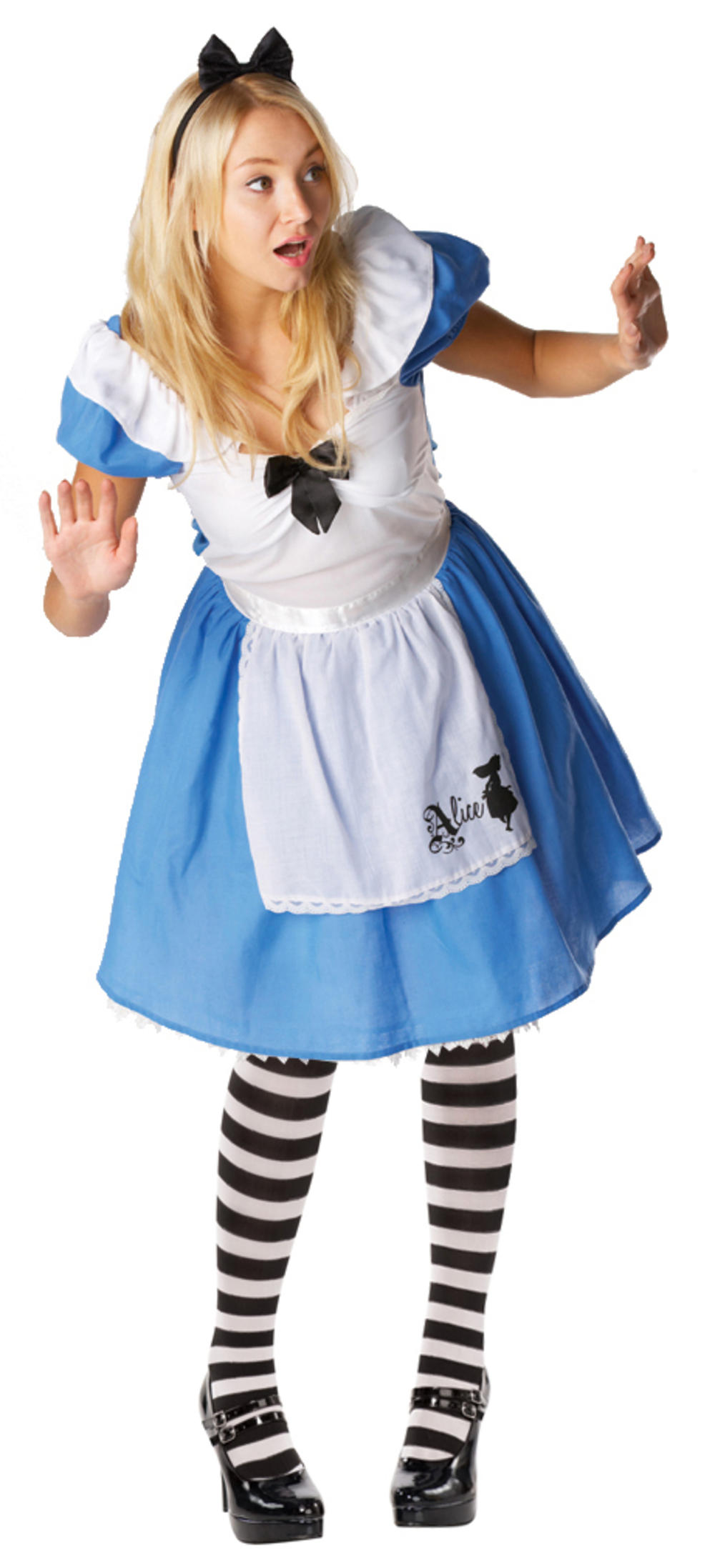 Disney Alice In Wonderland Costume Adult Book Day Fancy Dress Mega Fancy Dress