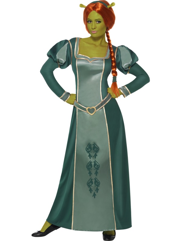 Shrek Ogre Adults Fancy Dress Halloween Fairy Tale Book Day Womens Mens Costumes