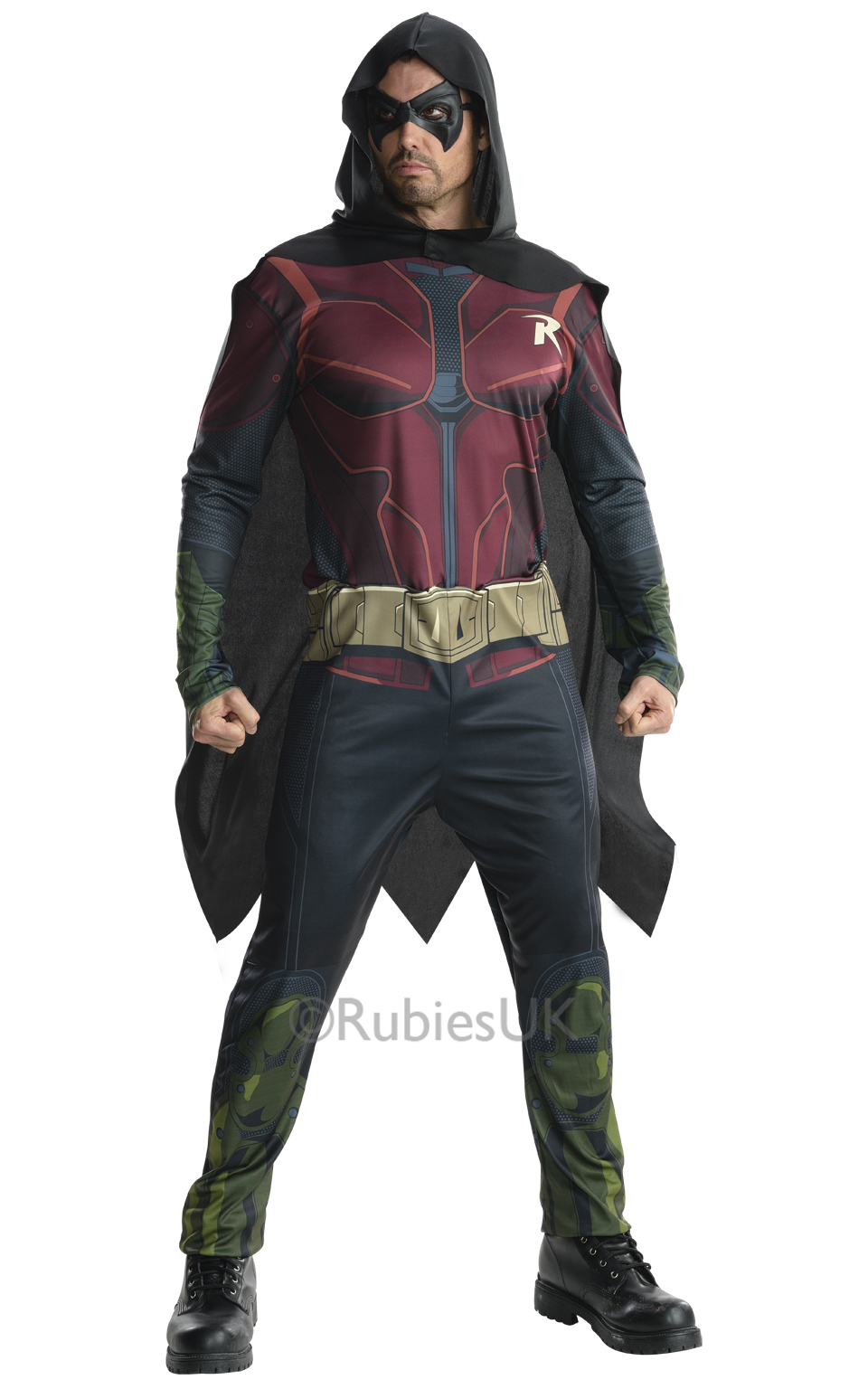 robin mens fancy dress batman arkham city dc superhero