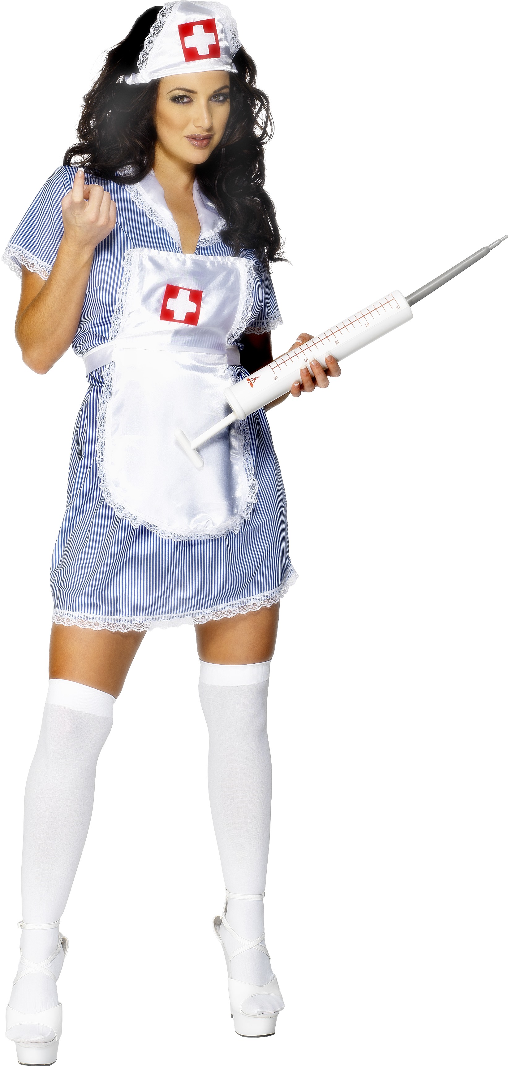 Naughty Nurse Fancy Dress Ladies Sexy Uniform Womens Adults Nurses Costume 8 22 Ebay 