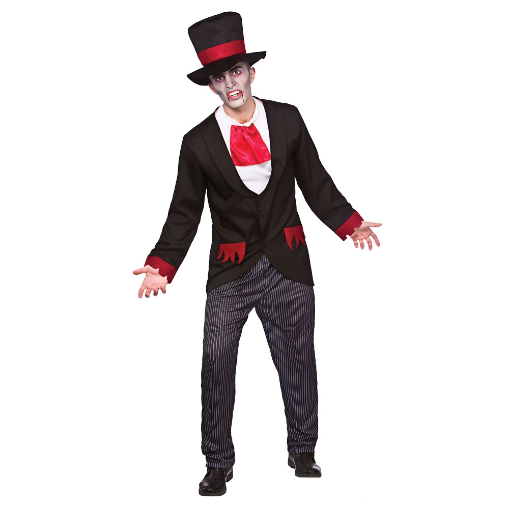Victorian Vampire Adults Costume Dracula and Vampires Mega Fancy Dress
