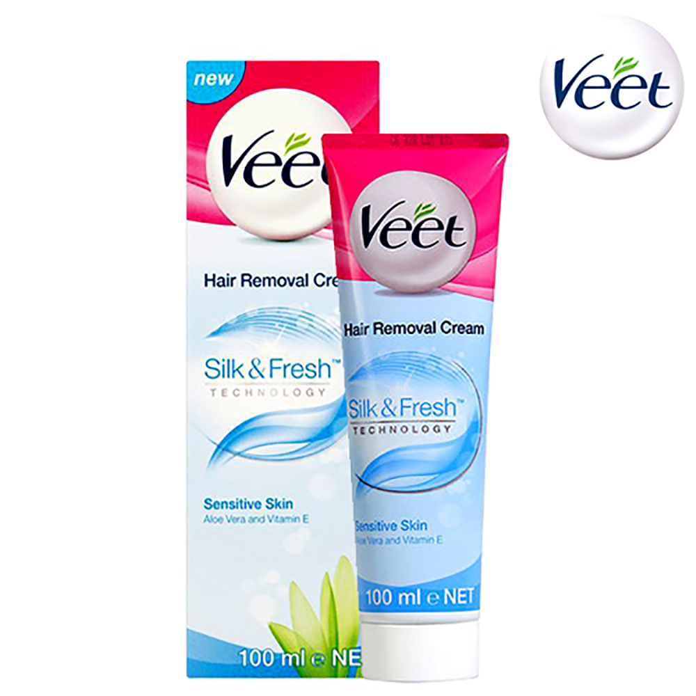 Veet Silk And Fresh 5 Minute Hair Removal Cream 100ml Suitable For