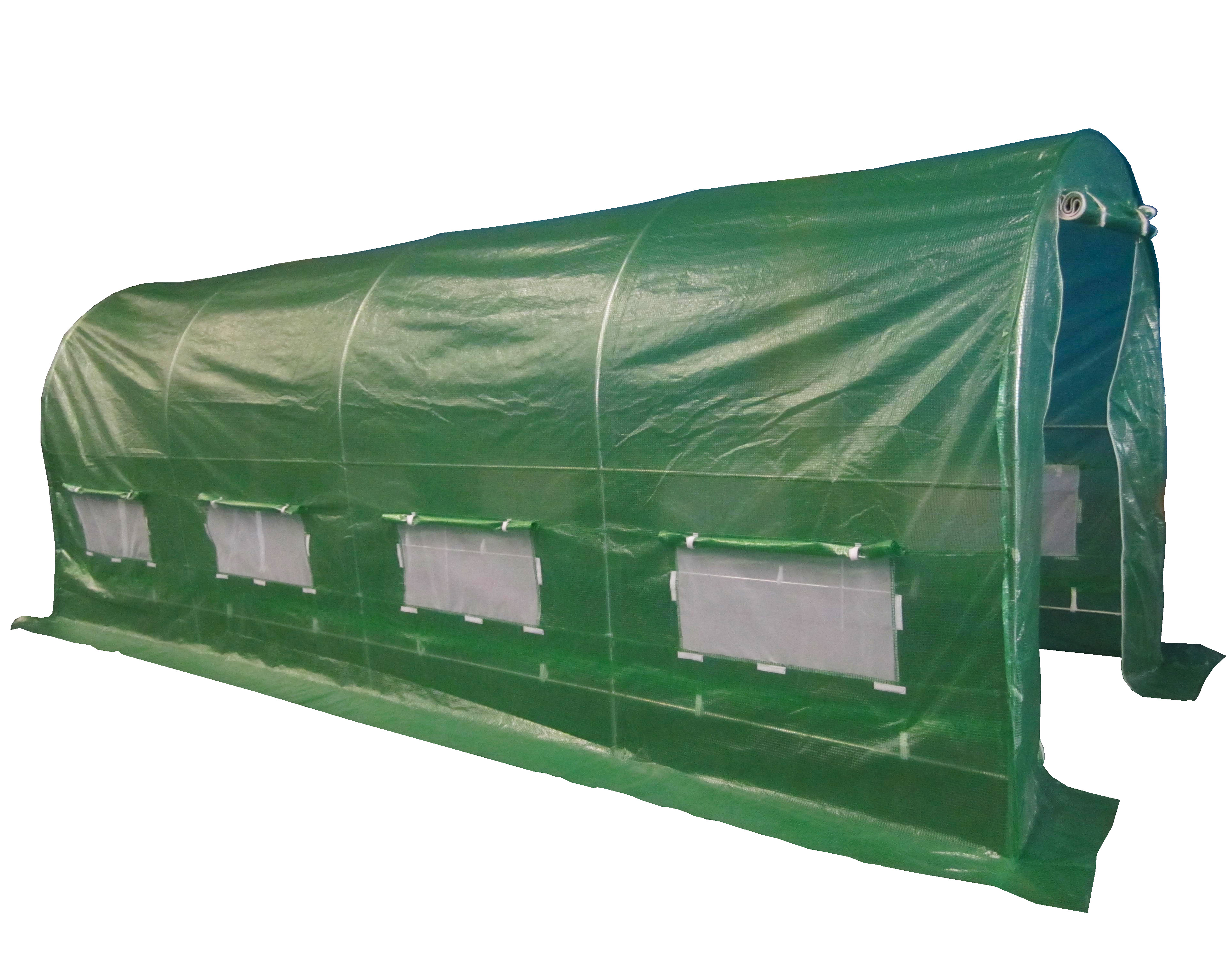 New Greenhouse Fully Galvanised Steel Frame Polytunnel Pollytunnel Poly