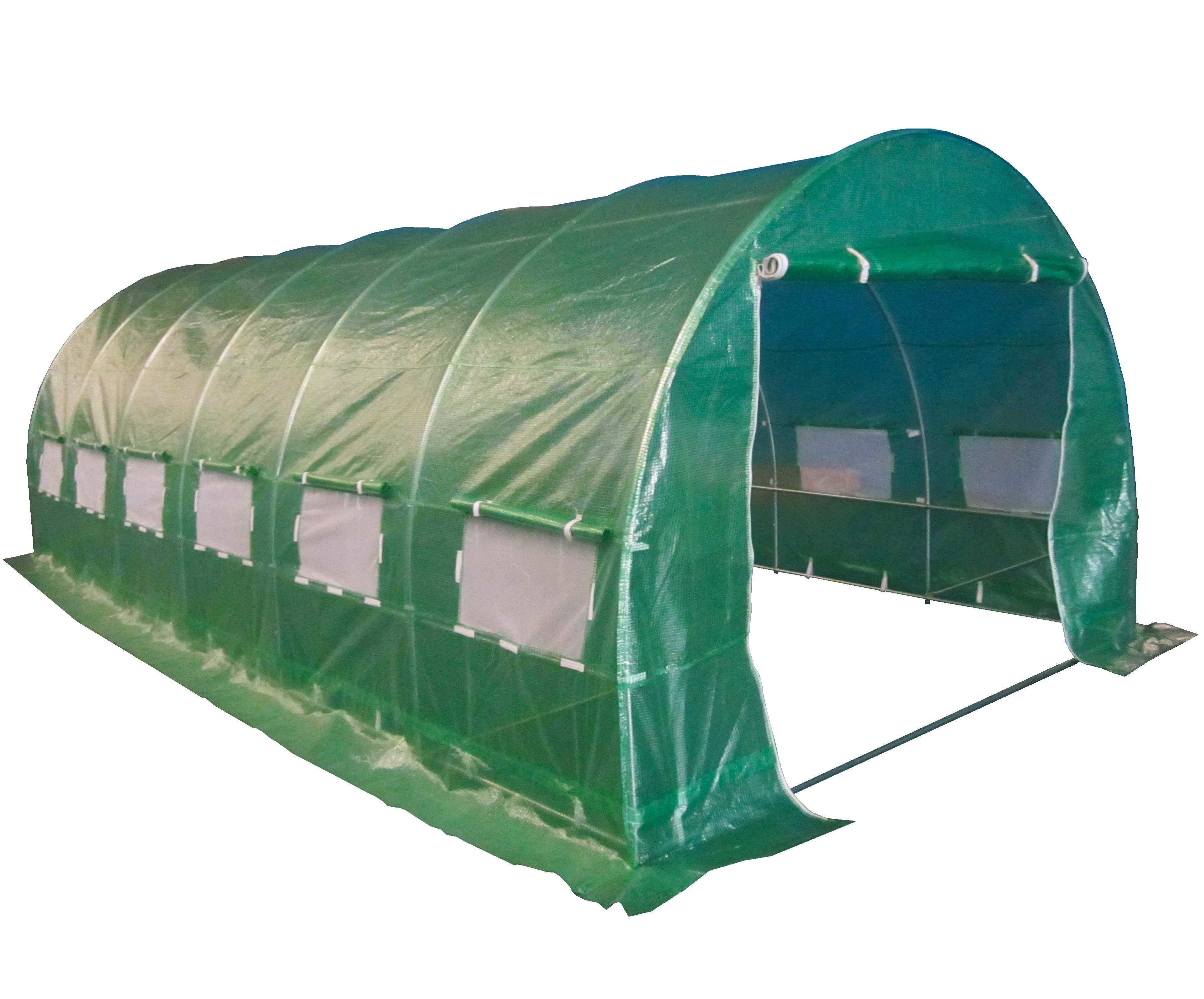 Polytunnel 6m x 3m - Quality 6 Section Greenhouse 