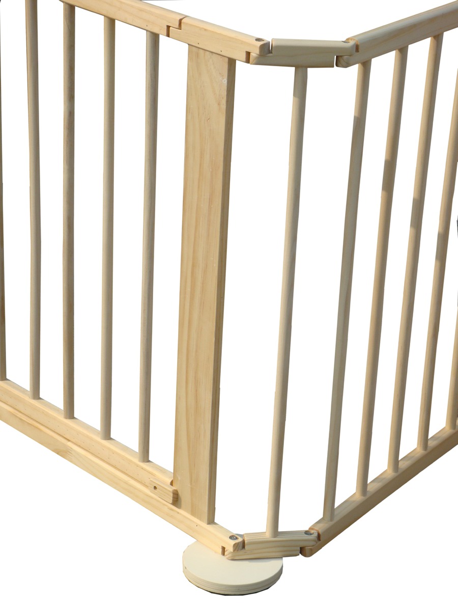 WestWood 6 Side Baby Child Wooden Foldable Playpen Play Pen Room Heavy