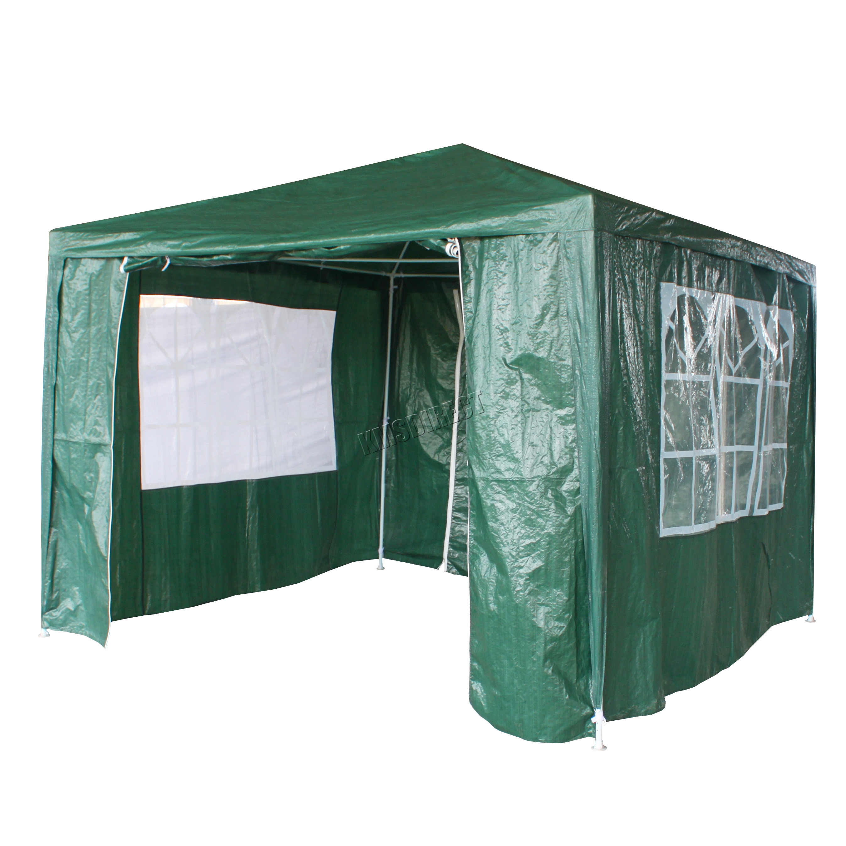 New 3 X 3m 120g Waterproof Outdoor Pe Garden Gazebo Marquee Canopy 