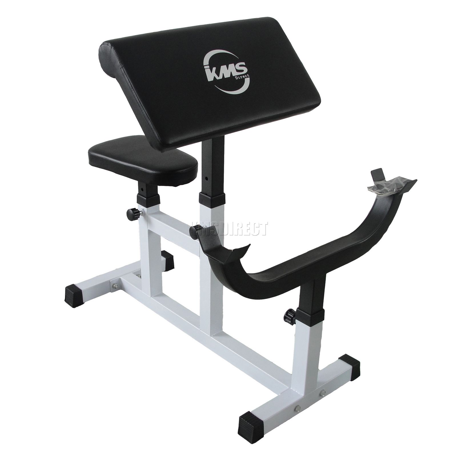 Heavy Duty Steel Preacher Arm Curl Weight Bench Bicep Gym