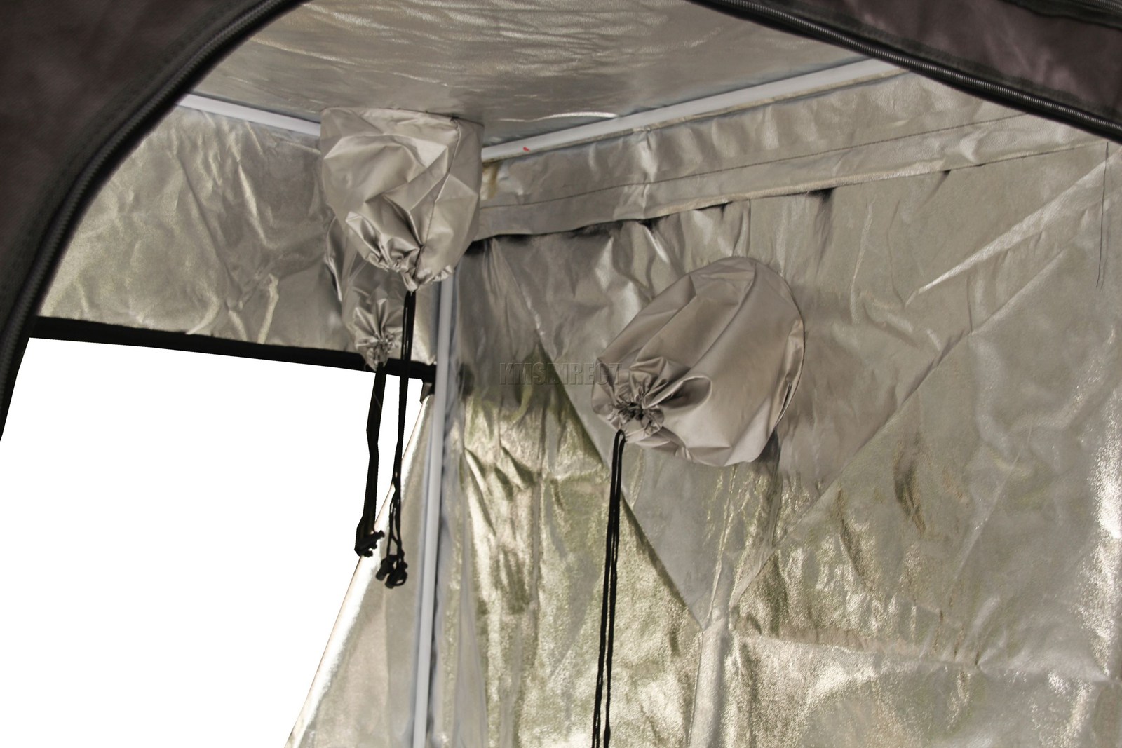 Portable Grow Tent Thick Foil Silver Mylar Hydroponic Dark Room 2m x