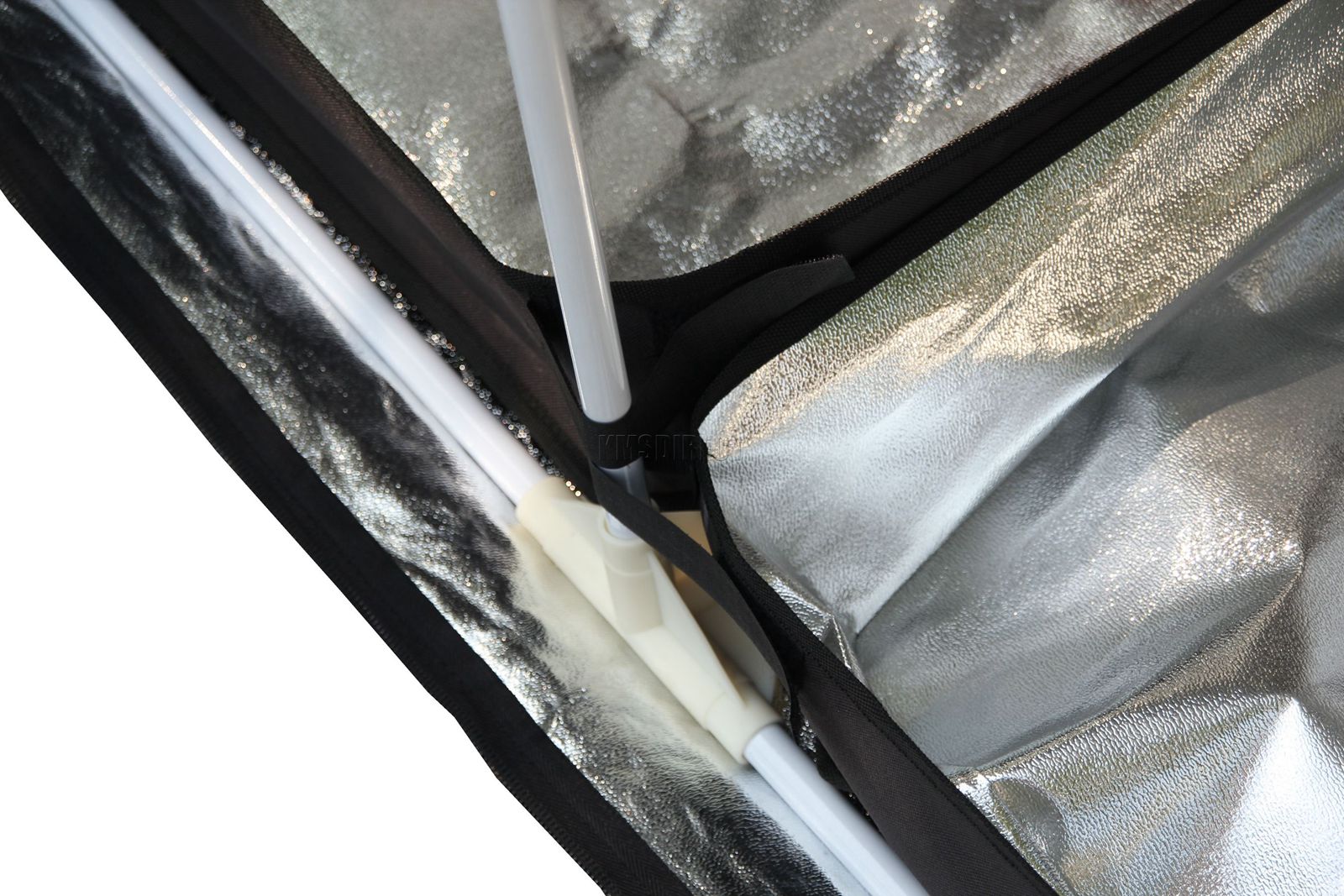 Portable Grow Tent Thick Foil Silver Mylar Hydroponic Dark Room 2m x