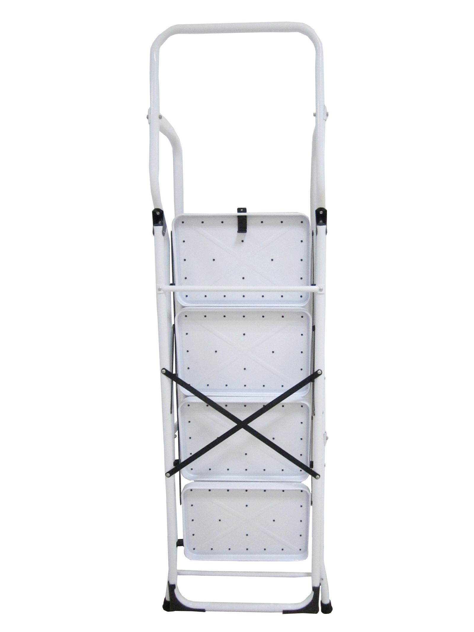 Foldable Non Slip 2 3 4 Step Steel Ladder tread Stepladder Safety