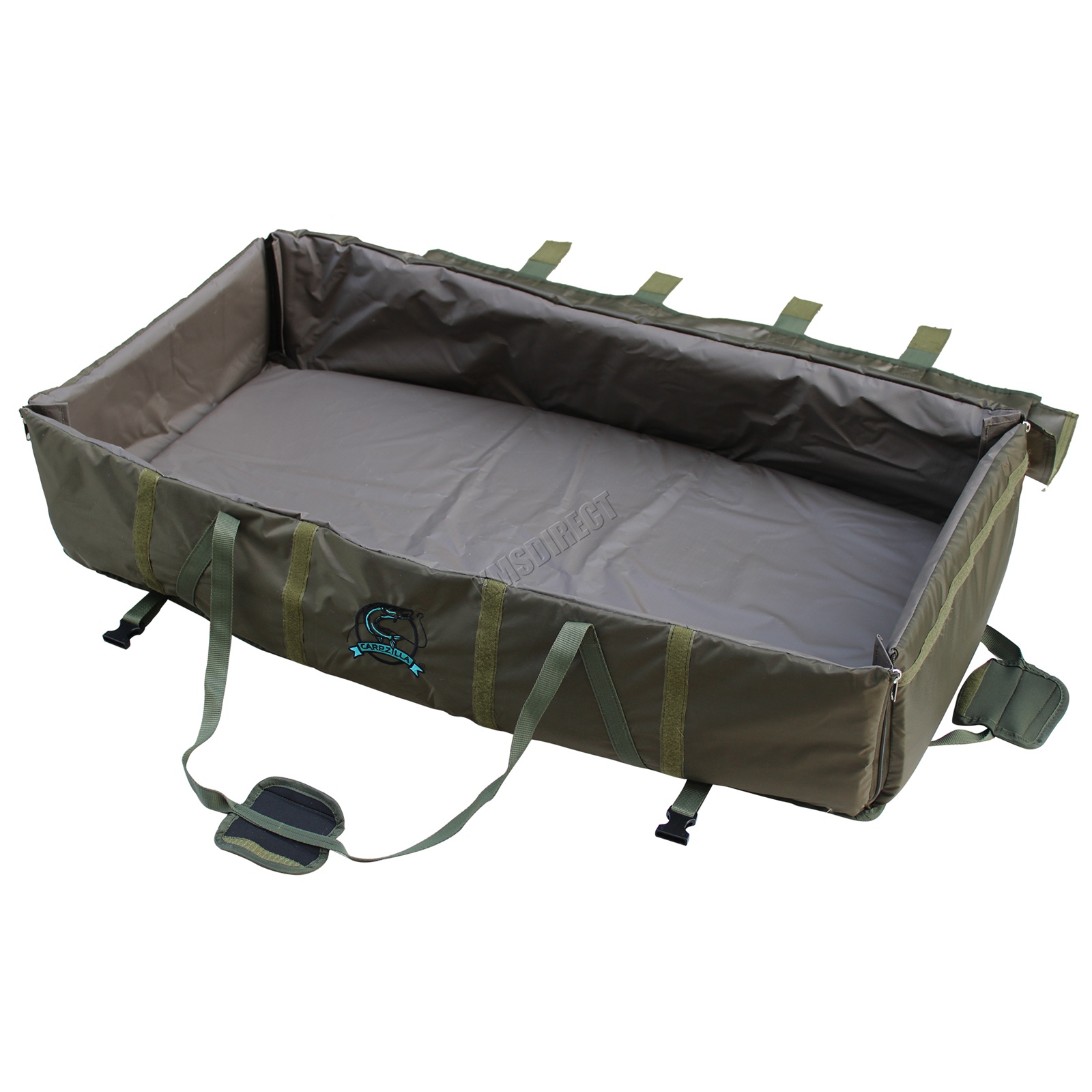 CARPZILLA Green Carp Fishing Unhooking Soft Mat Cradle Safeguard