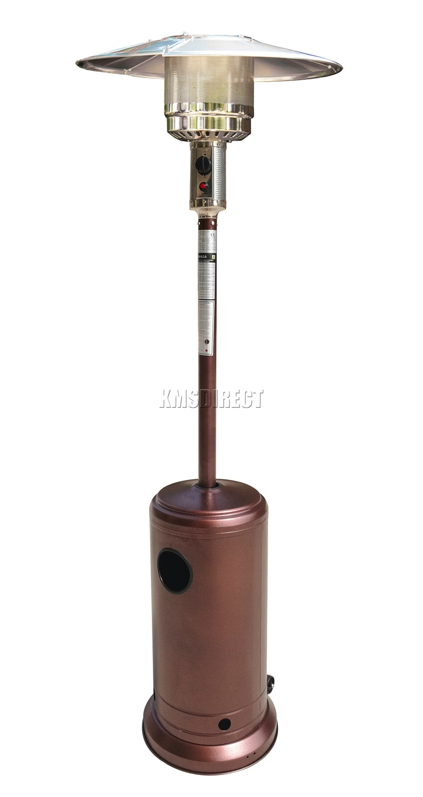 Foxhunter Metal Acero Jardín Exterior Fuego Barbacoa Rejilla Gas Estufa