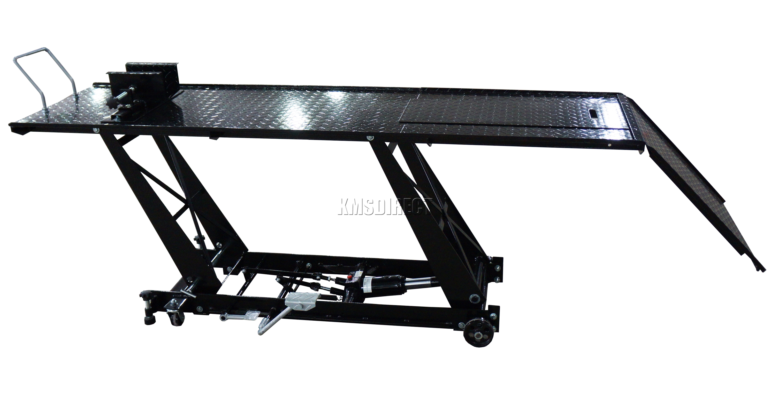 FoxHunter 1000lb Hydraulic Bike Motorcycle Motorbike Lift Ramp Table