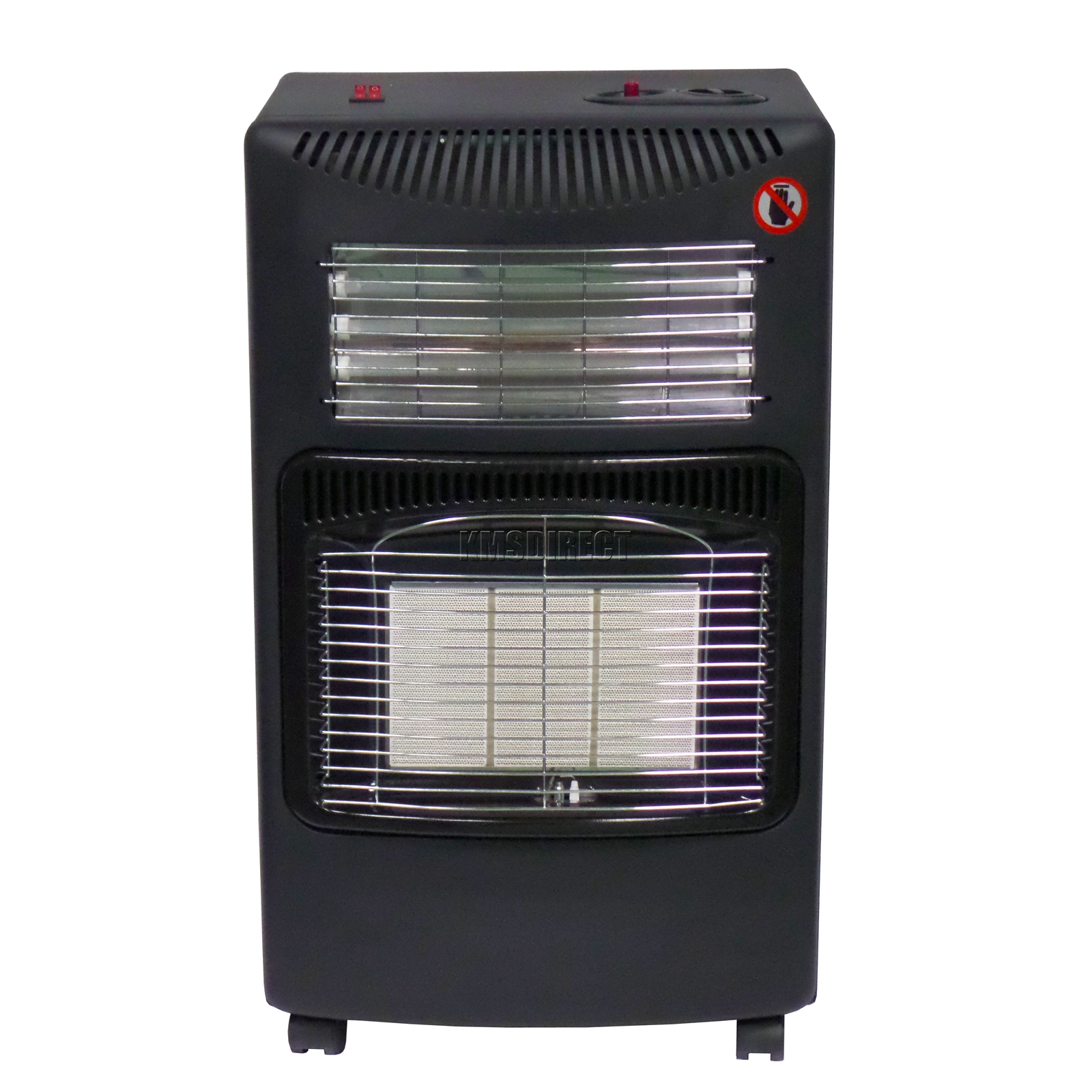 FoxHunter Portable Butane Fire Calor Gas Electric Heater 4.2KW