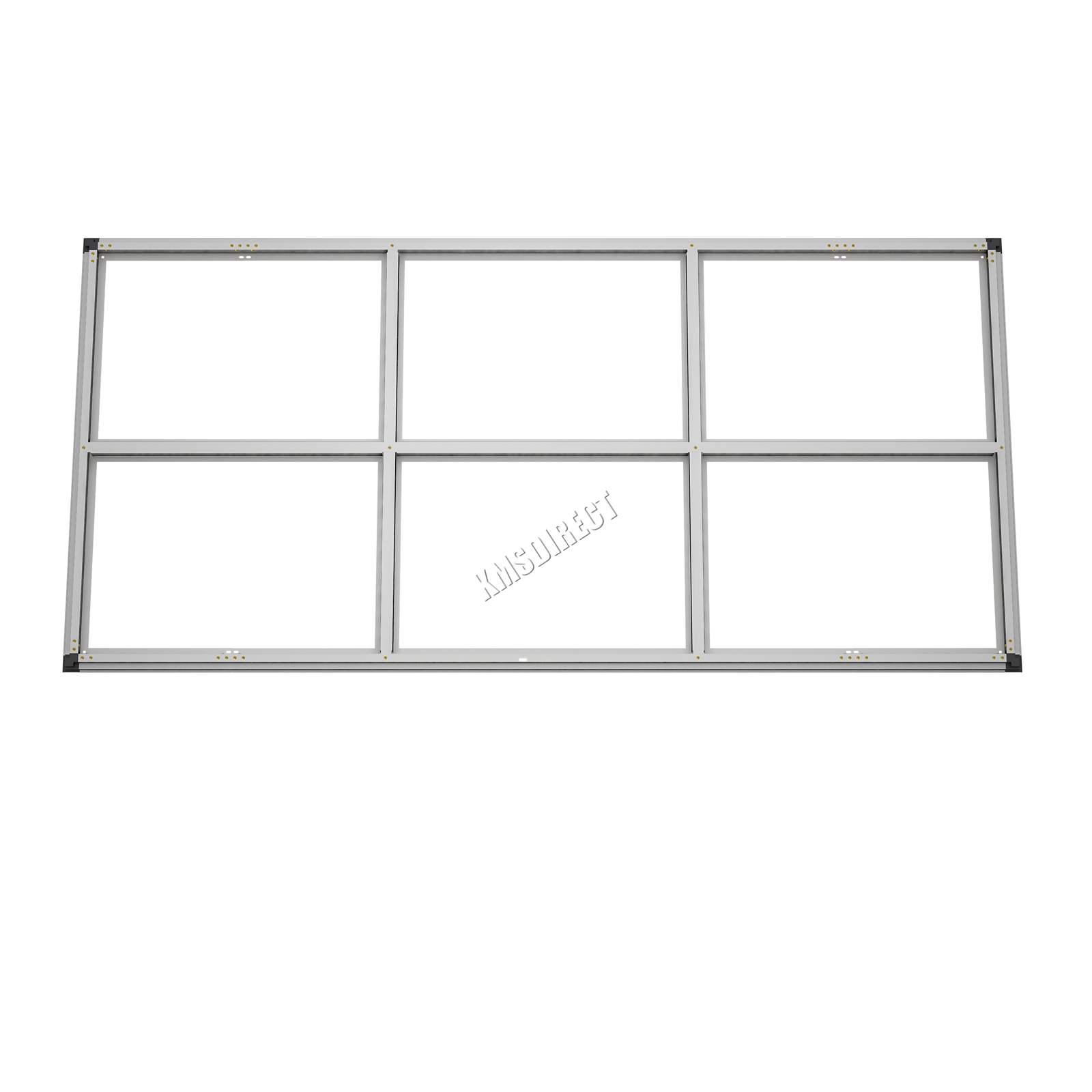 BIRCHTREE Garden Shed Metal Pent Roof Outdoor Storage With Free Foundation New - Picture 27 of 47