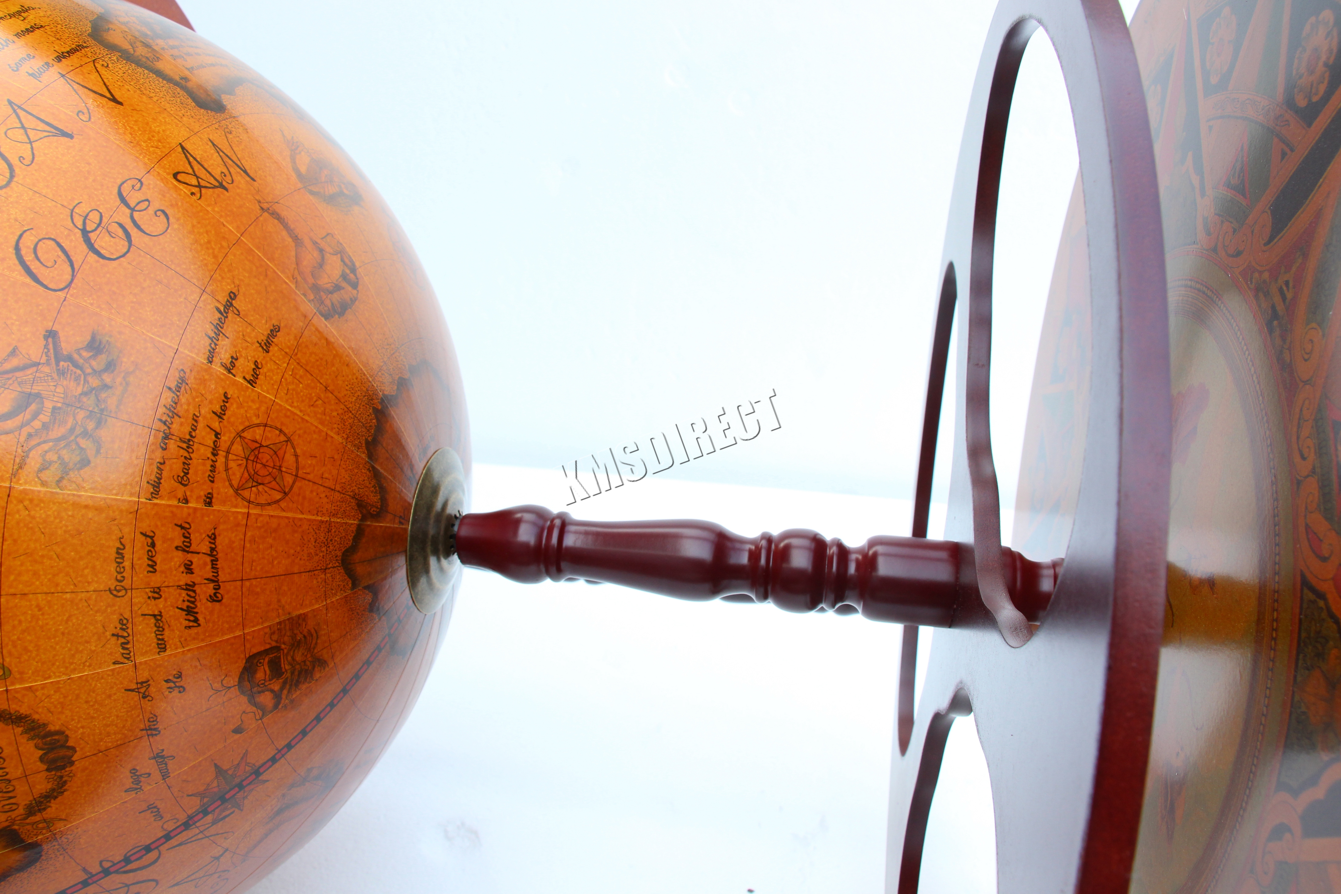 Westwood Kugel geformt Mini Bar Getränkeschrank Retro-Stil Wagen