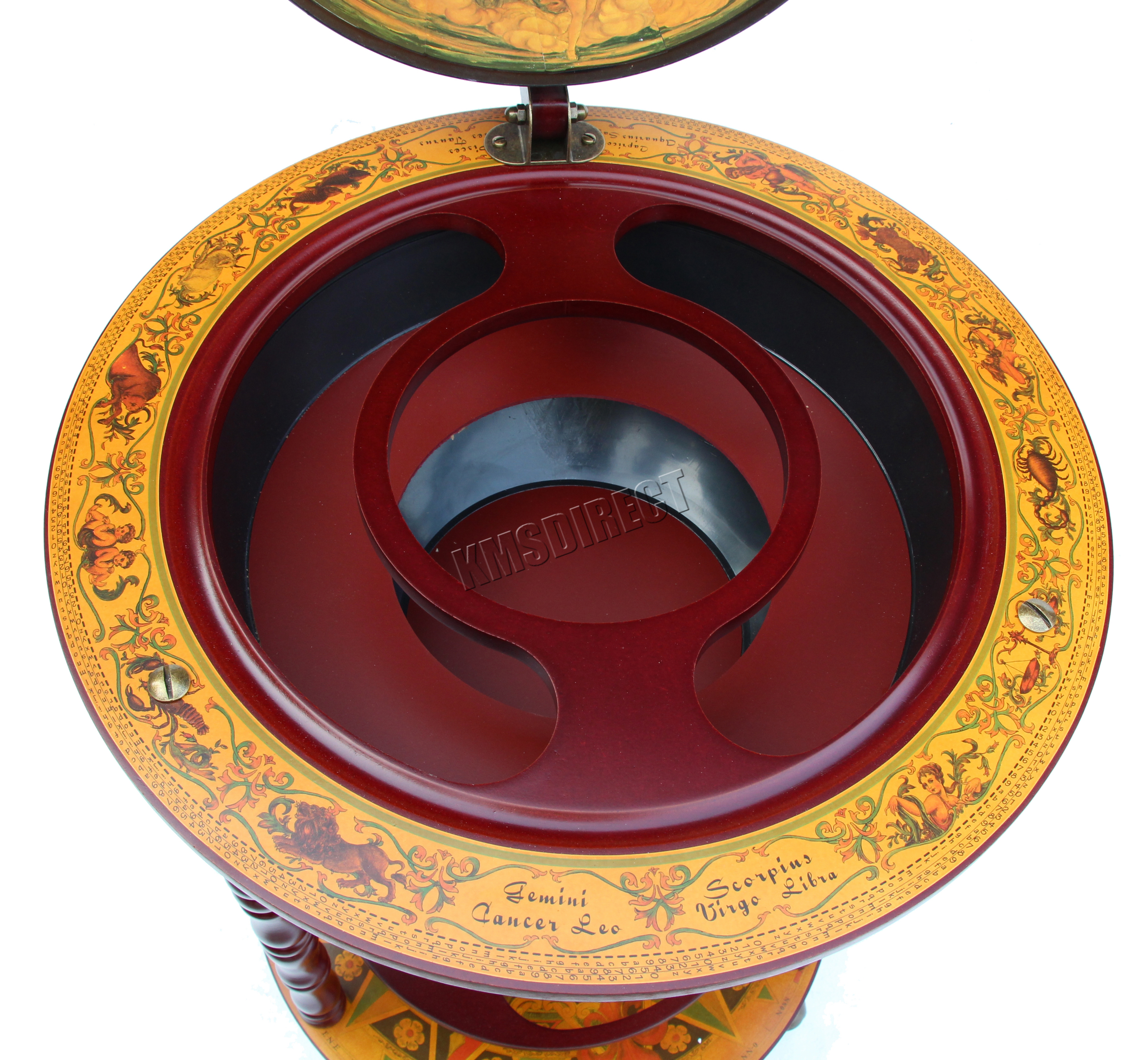 Westwood Kugel geformt Mini Bar Getränkeschrank Retro-Stil Wagen