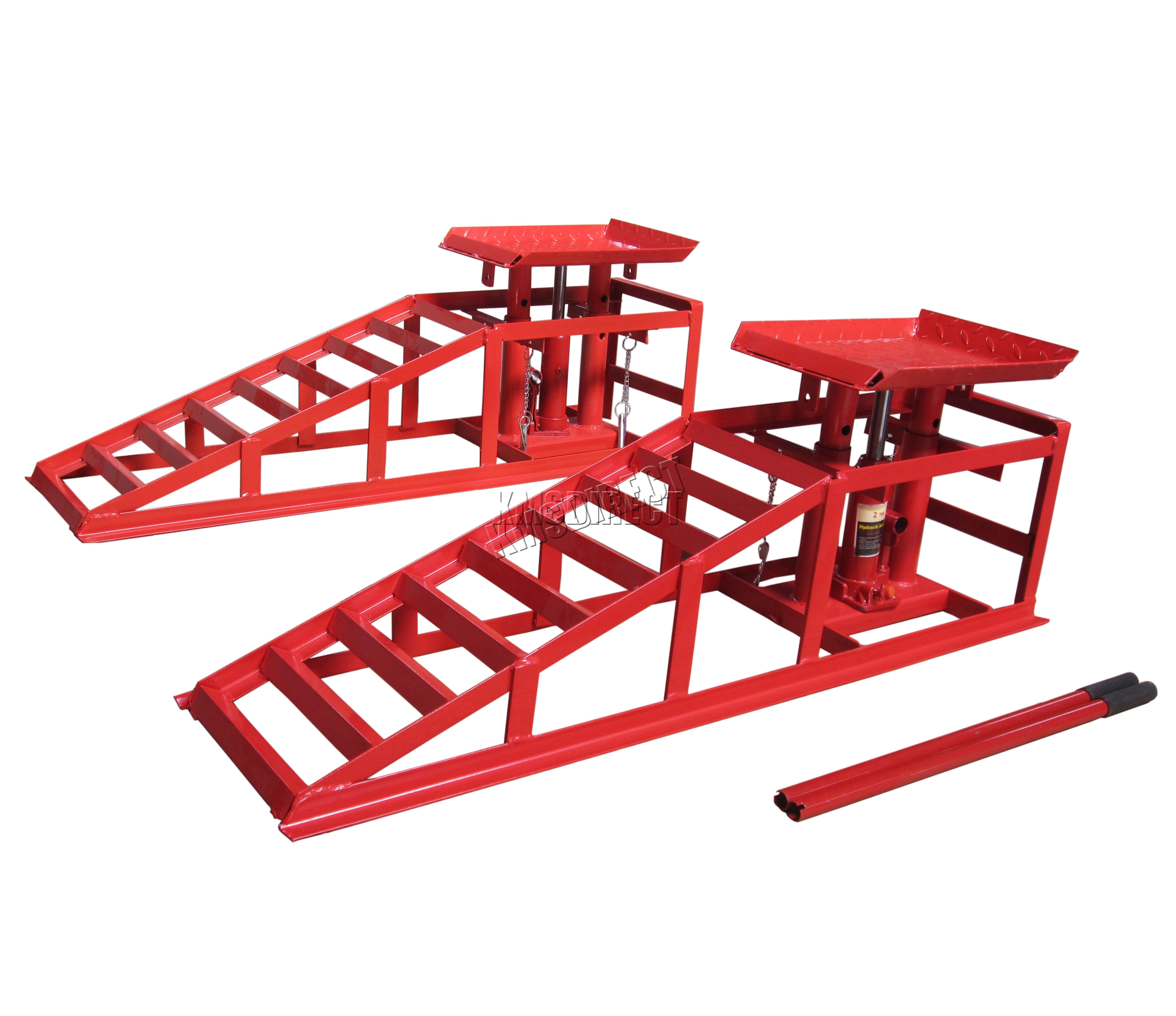 5 Ton Vehicle Lift 5 Ton Hydraulic Car Ramps - Adjustable 9.3-14 Inch ...