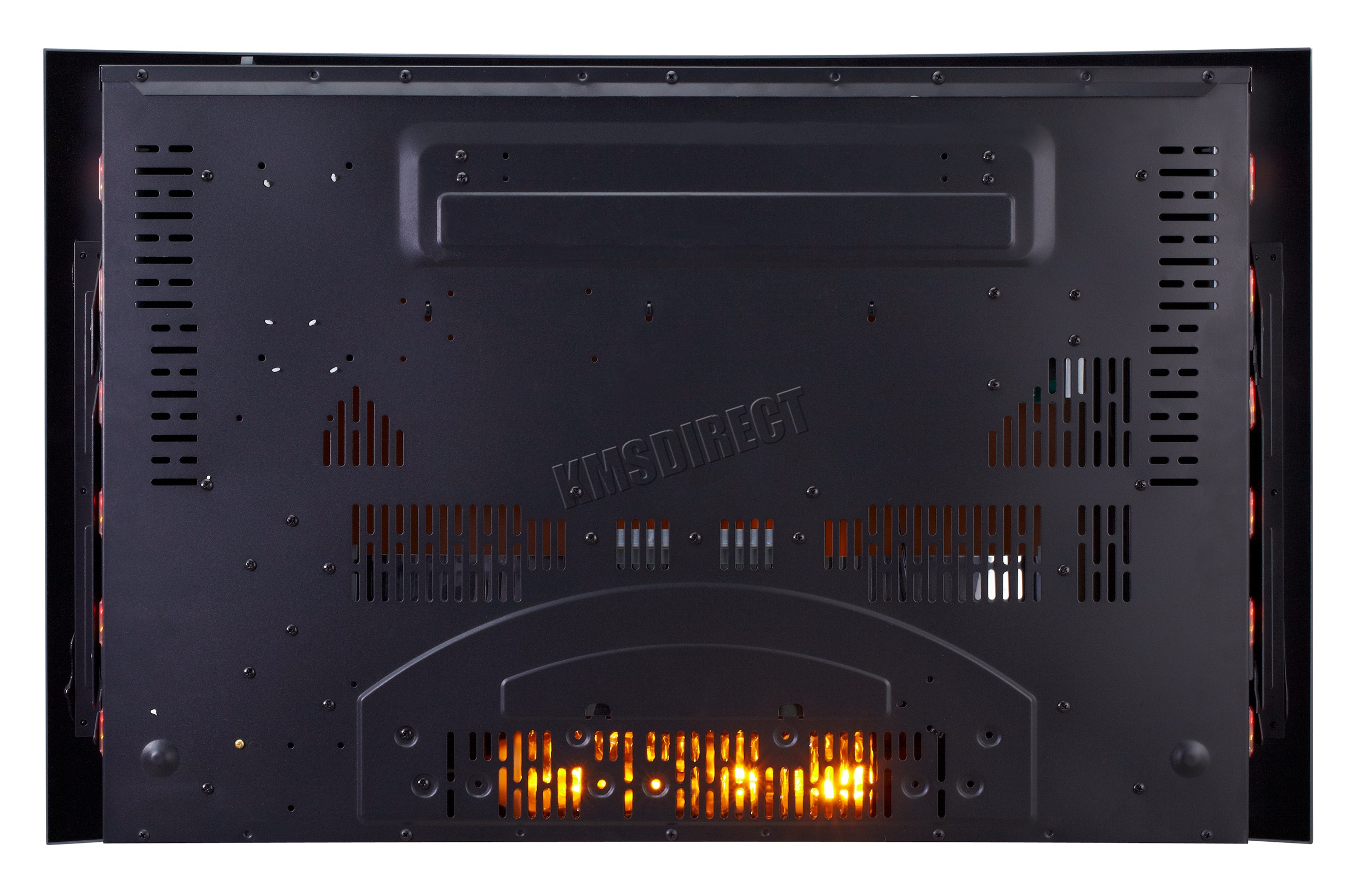 Wall Mounted Electric Fireplace Glass Heater Fire Remote Control LED Backlit New - Picture 29 of 43