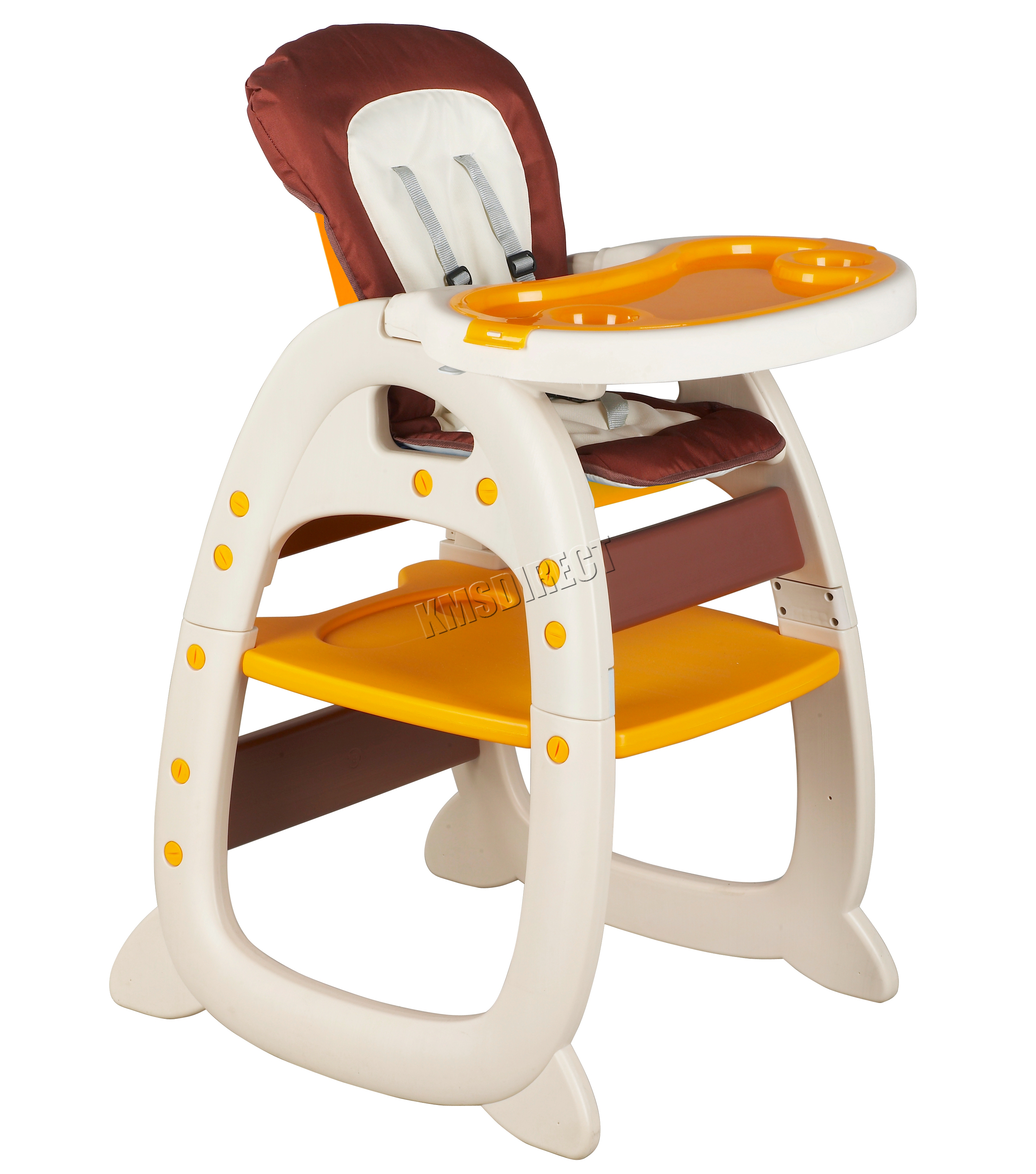 FoxHunter Baby Highchair Infant High Feeding Seat 3in1 Toddler Table