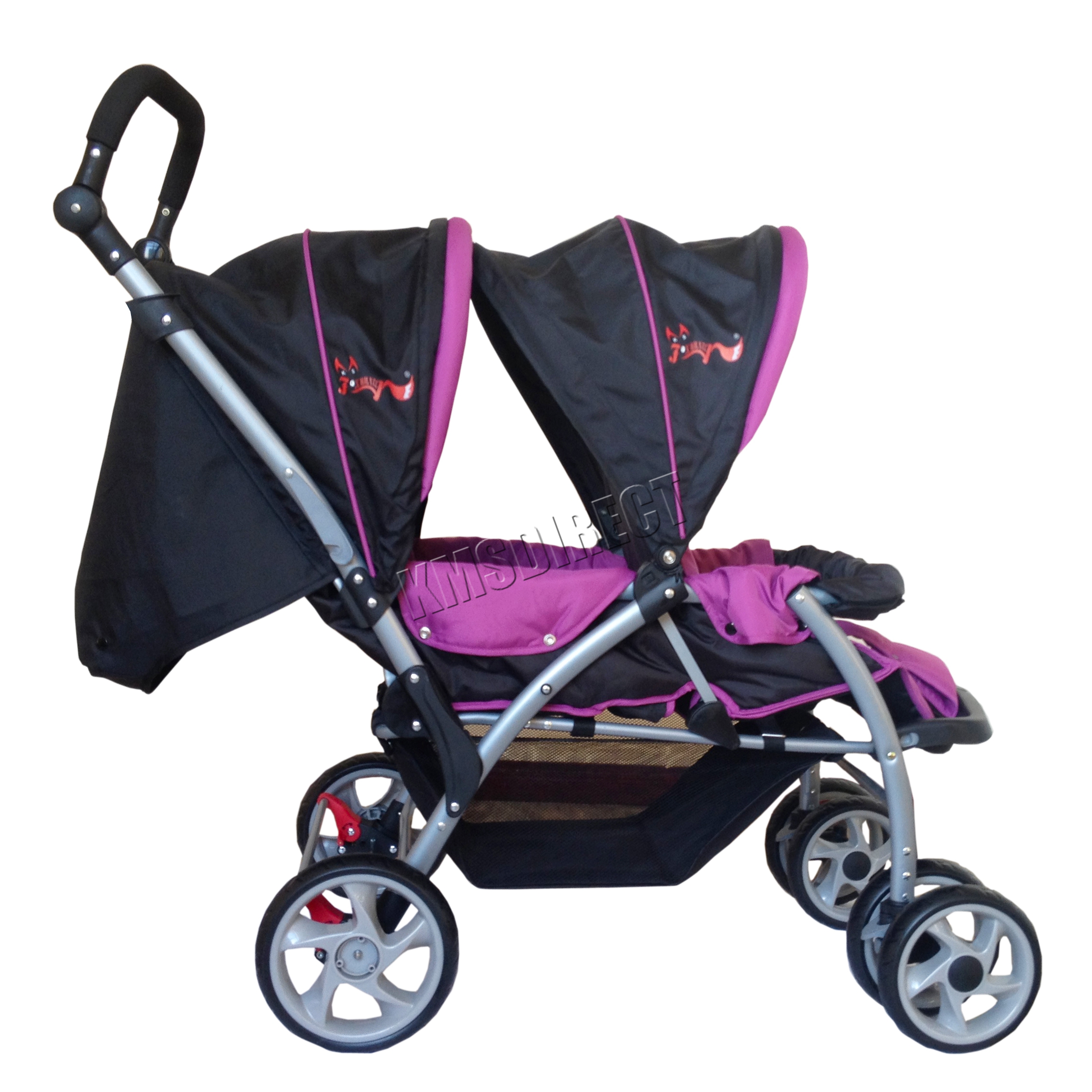foxhunter baby tandem stroller pushchair pram foxhunter baby tandem stroller pushchair pram