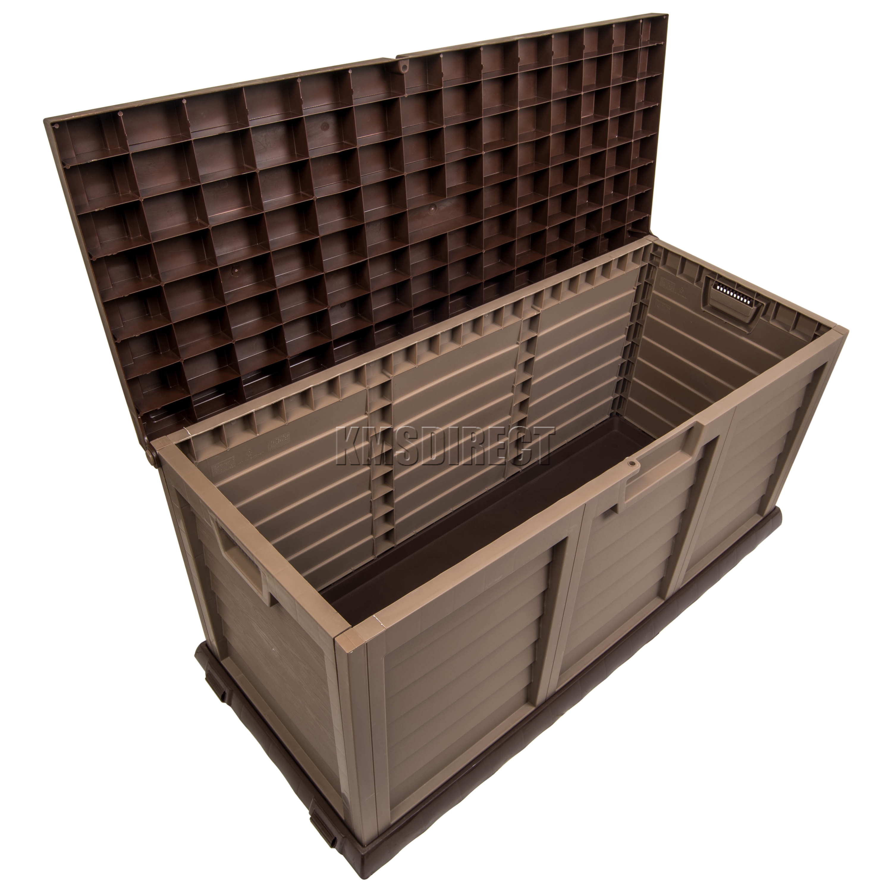 Starplast Outdoor Garden Storage Utility Chest Cushion Box Case 440L