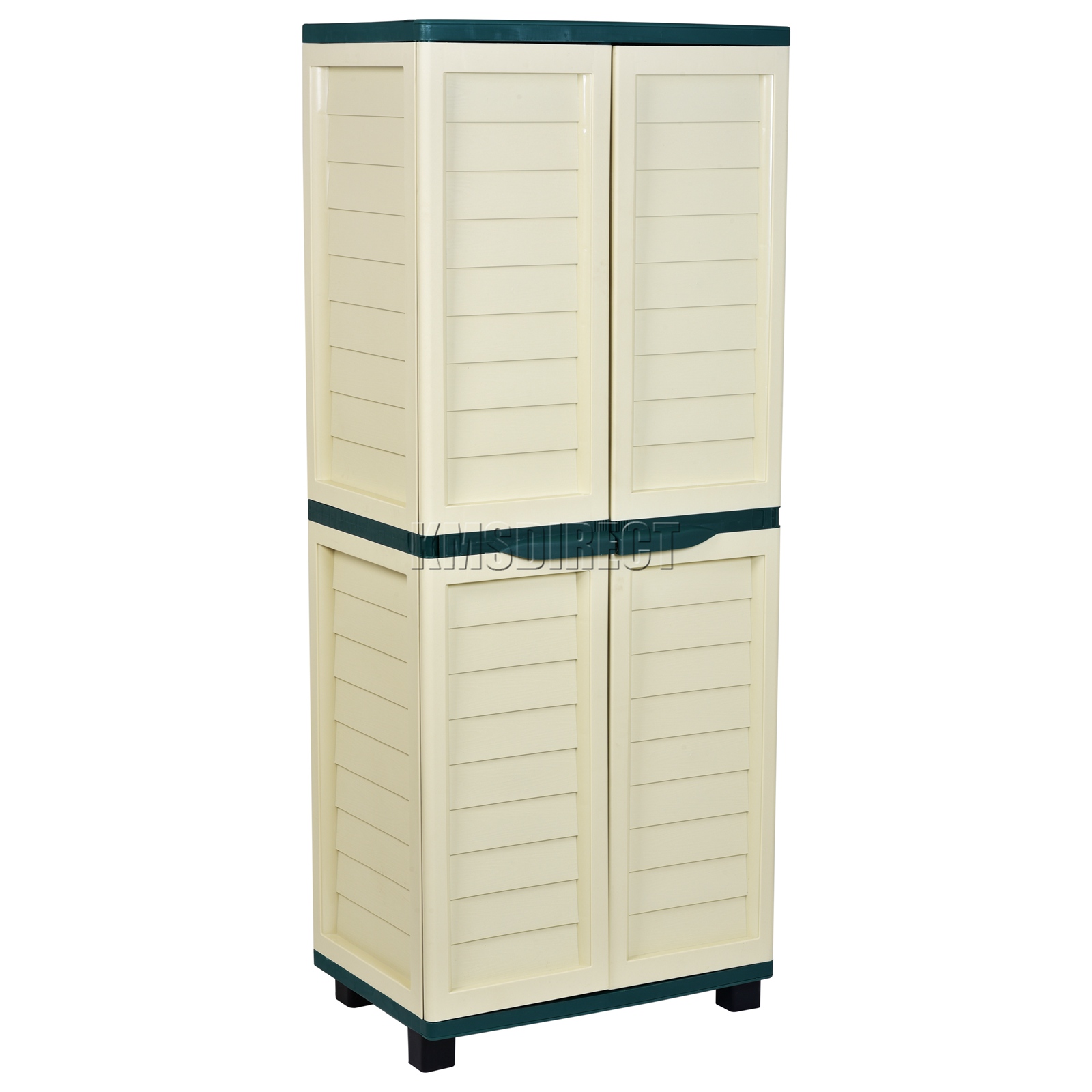 Starplast Outdoor Plastic Garden Utility With 4 Shelves Storage