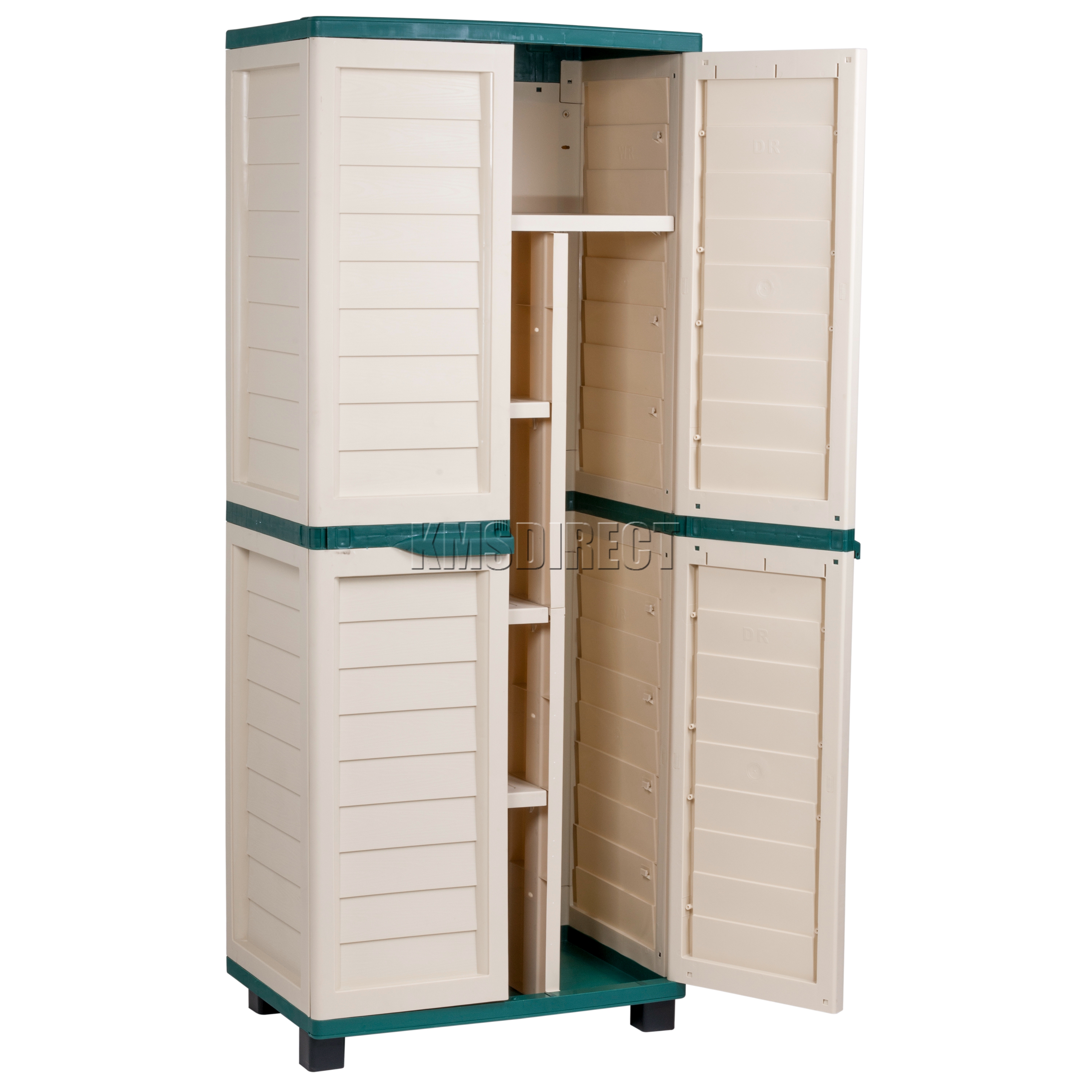 Starplast Outdoor Plastic Garden Utility Cabinet With Parion Starplast Outdoor Plastic Garden