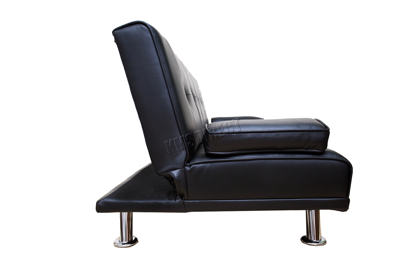 WestWood Faux Leather Chunky Sofa Bed recliner 3 Seater Modern Luxury