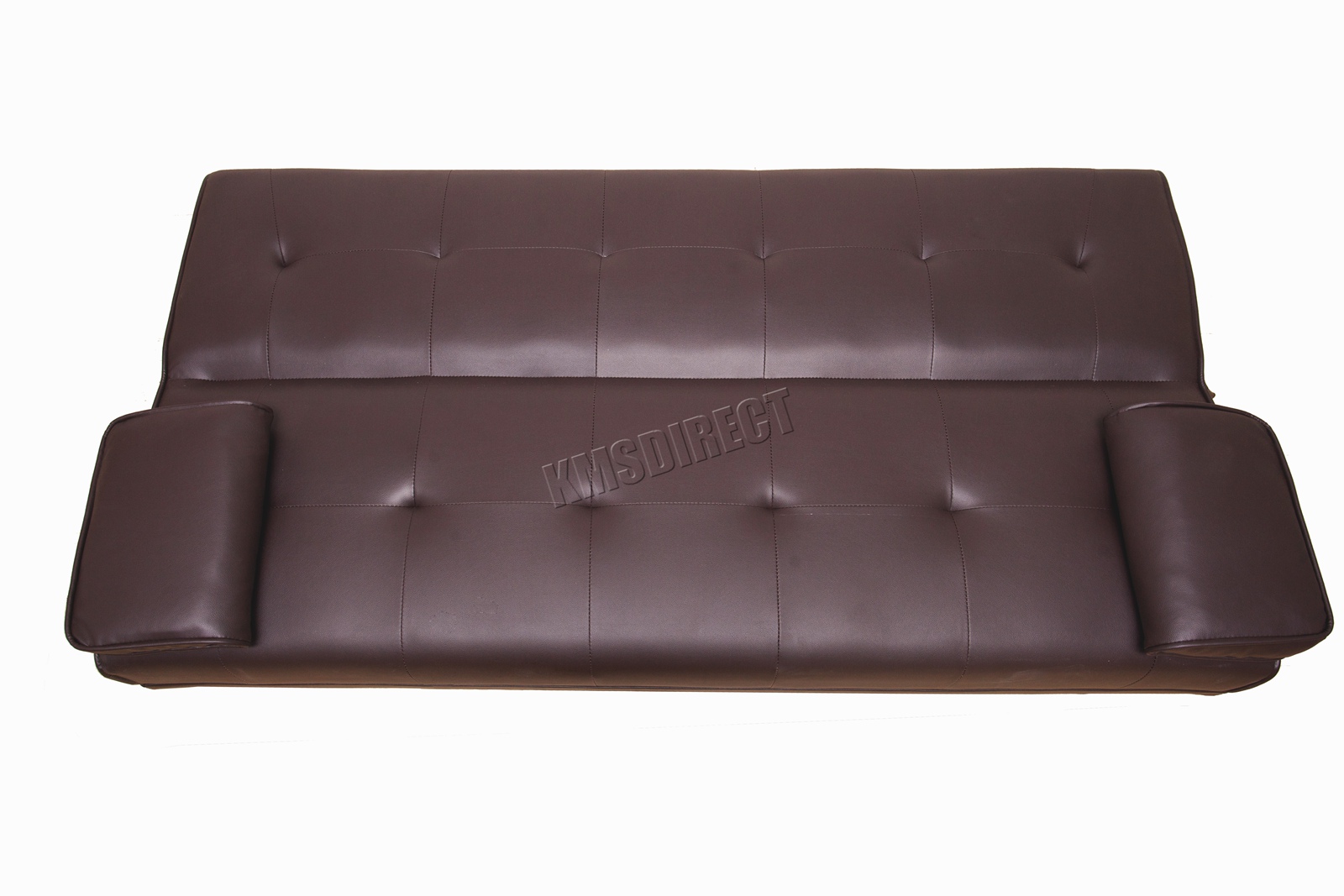 WestWood Faux Leather Chunky Sofa Bed recliner 3 Seater Modern Luxury