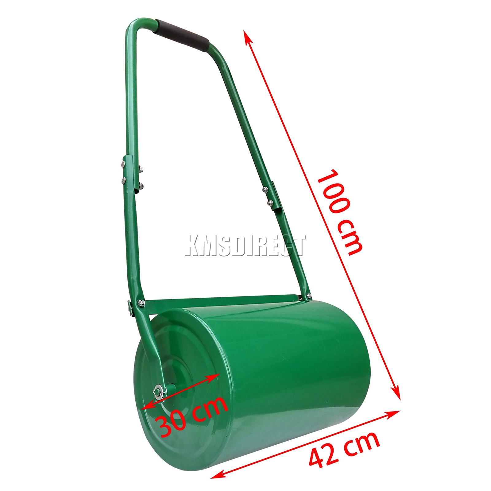 FoxHunter Heavy Duty Steel Garden Grass Lawn Roller Green Water Sand