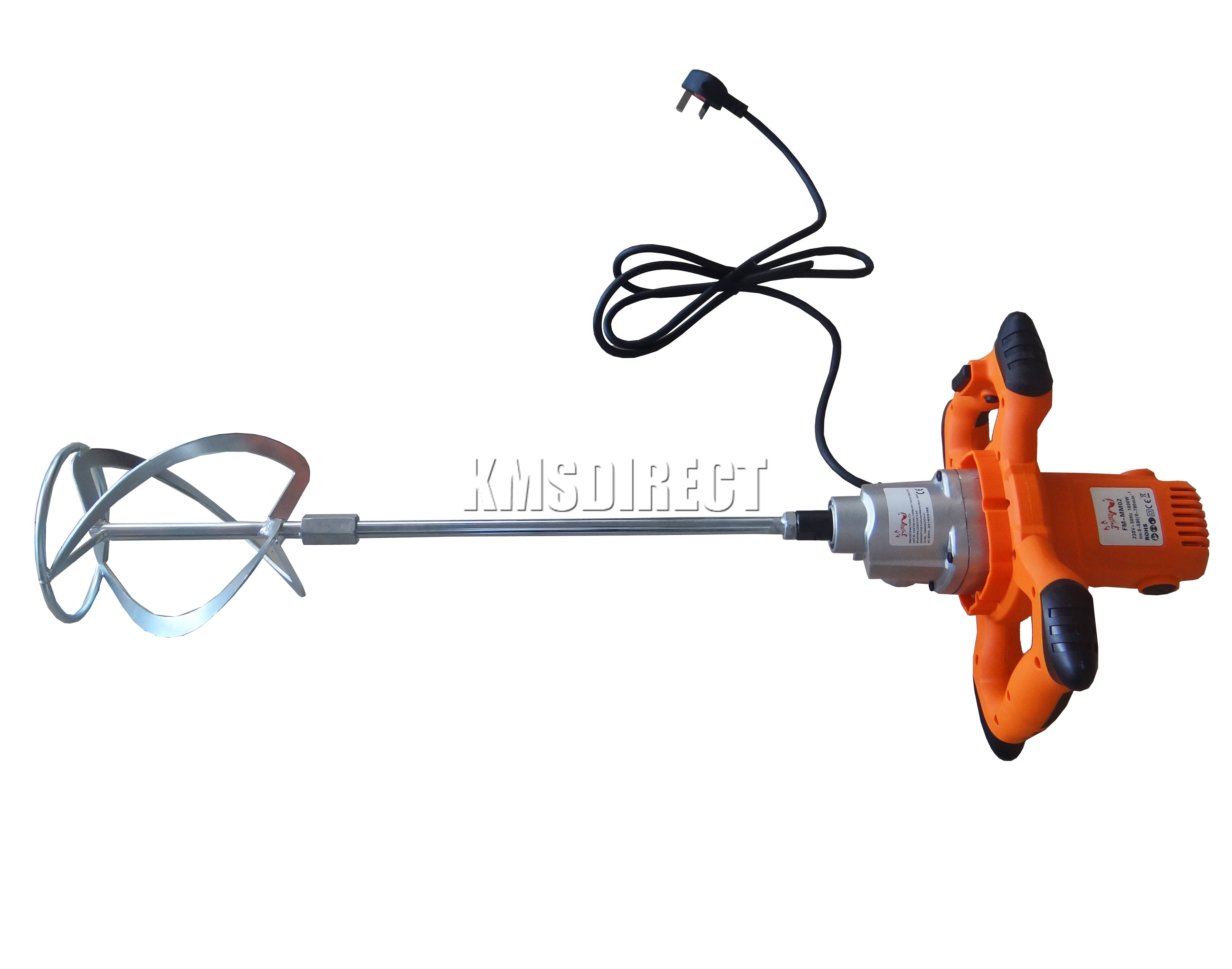FoxHunter 1600W Electric Plastering Plaster Stirrer Single Paddle