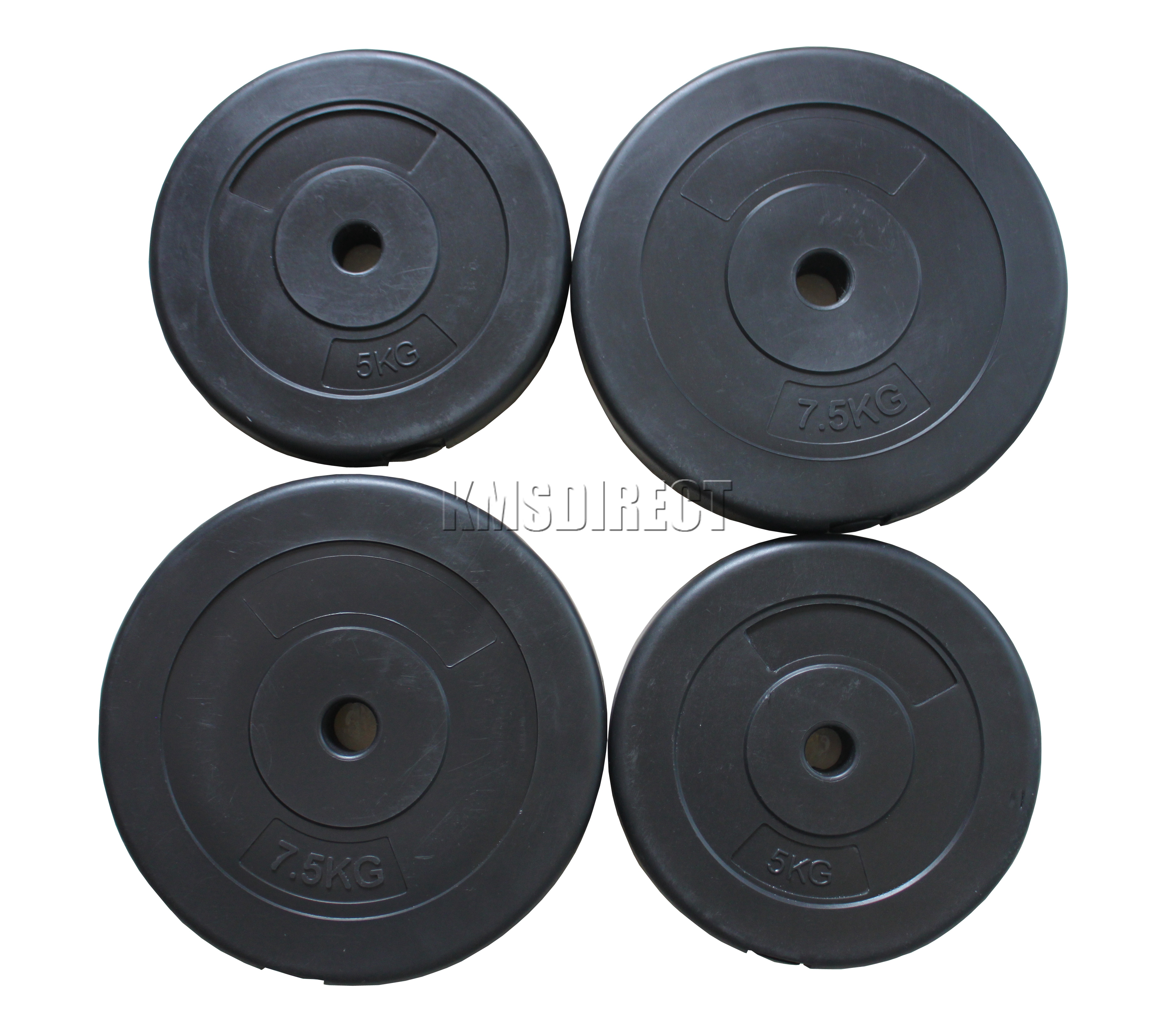 FoxHunter Curl Bar Barbell Set Weight Lifting Gym Triceps Arm Workout