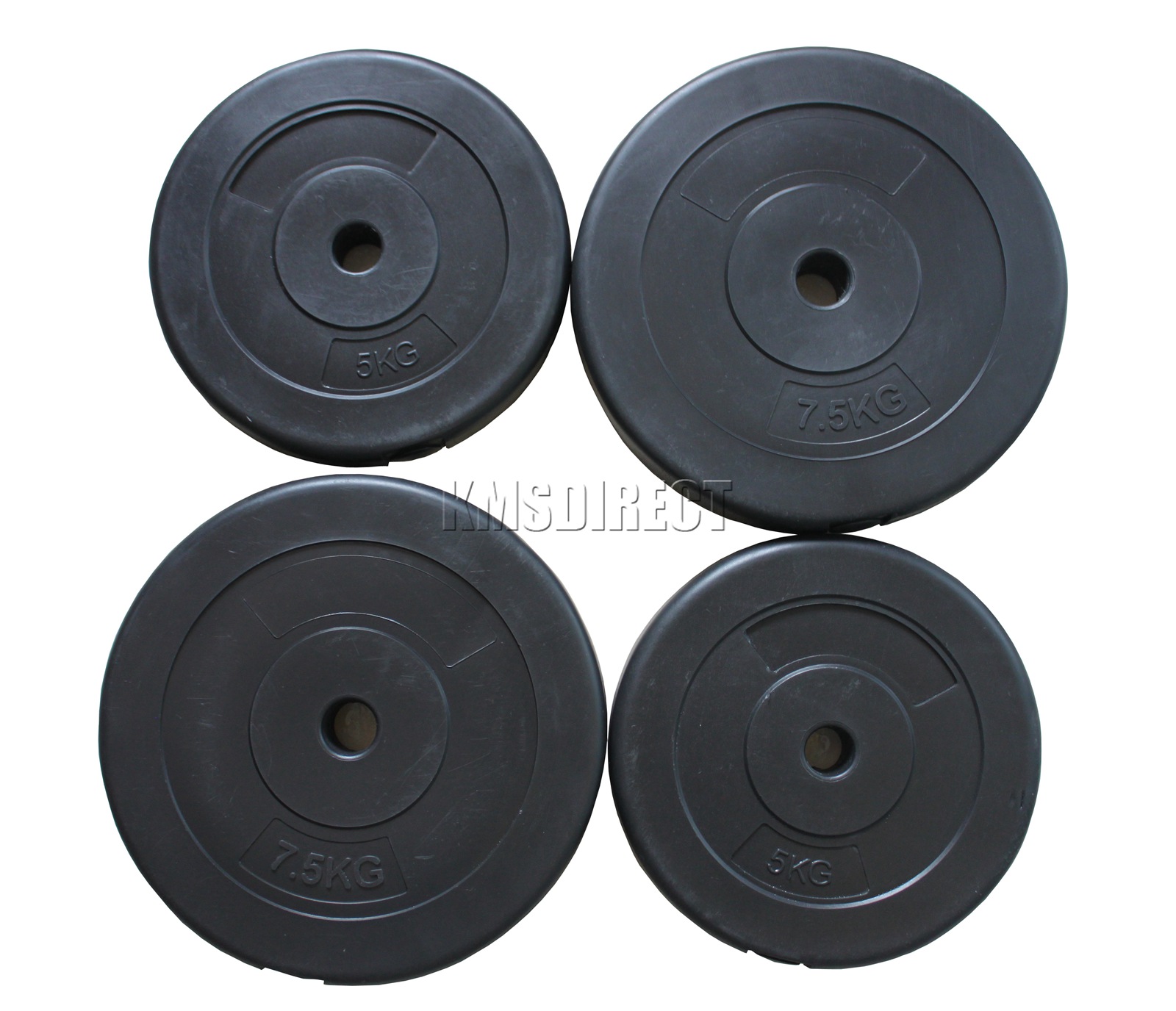 Barbell Ez Bar Weight Lifting Set 30KG 60KG Home Gym Arm Workout